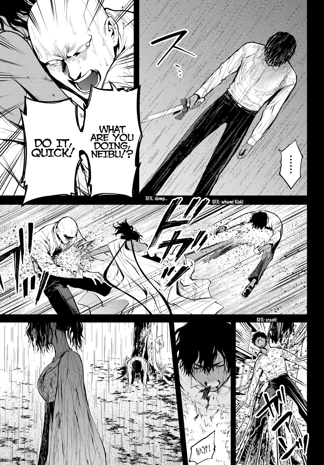 Konya wa Tsuki ga Kirei Desu ga, Toriaezu Shi ne Chapter 45.5 page 9 - Chapter 45.5: Aftermath of an epidemic