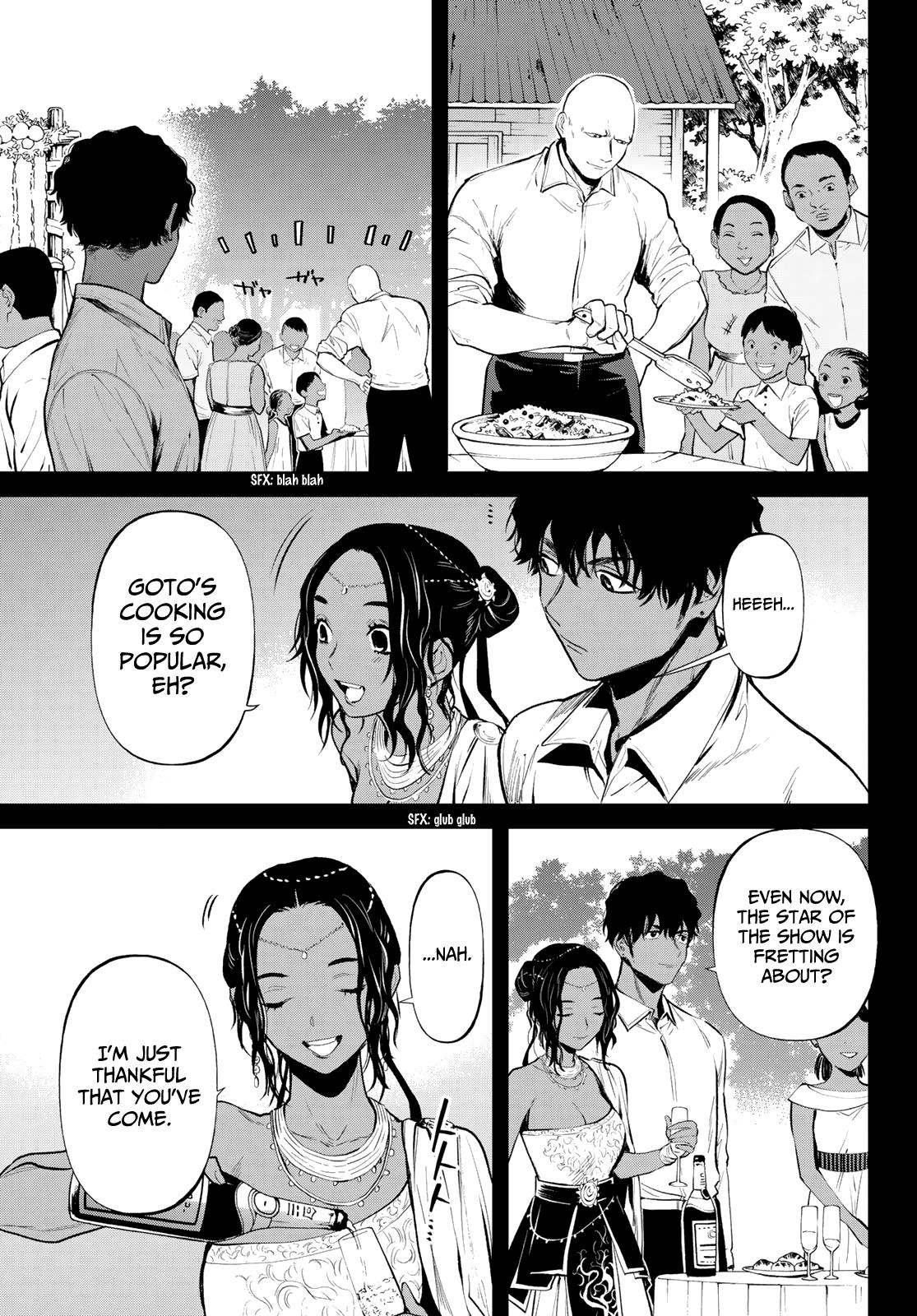 Konya wa Tsuki ga Kirei Desu ga, Toriaezu Shi ne Chapter 45 page 11 - Chapter 45: Prelude to an Epidemic