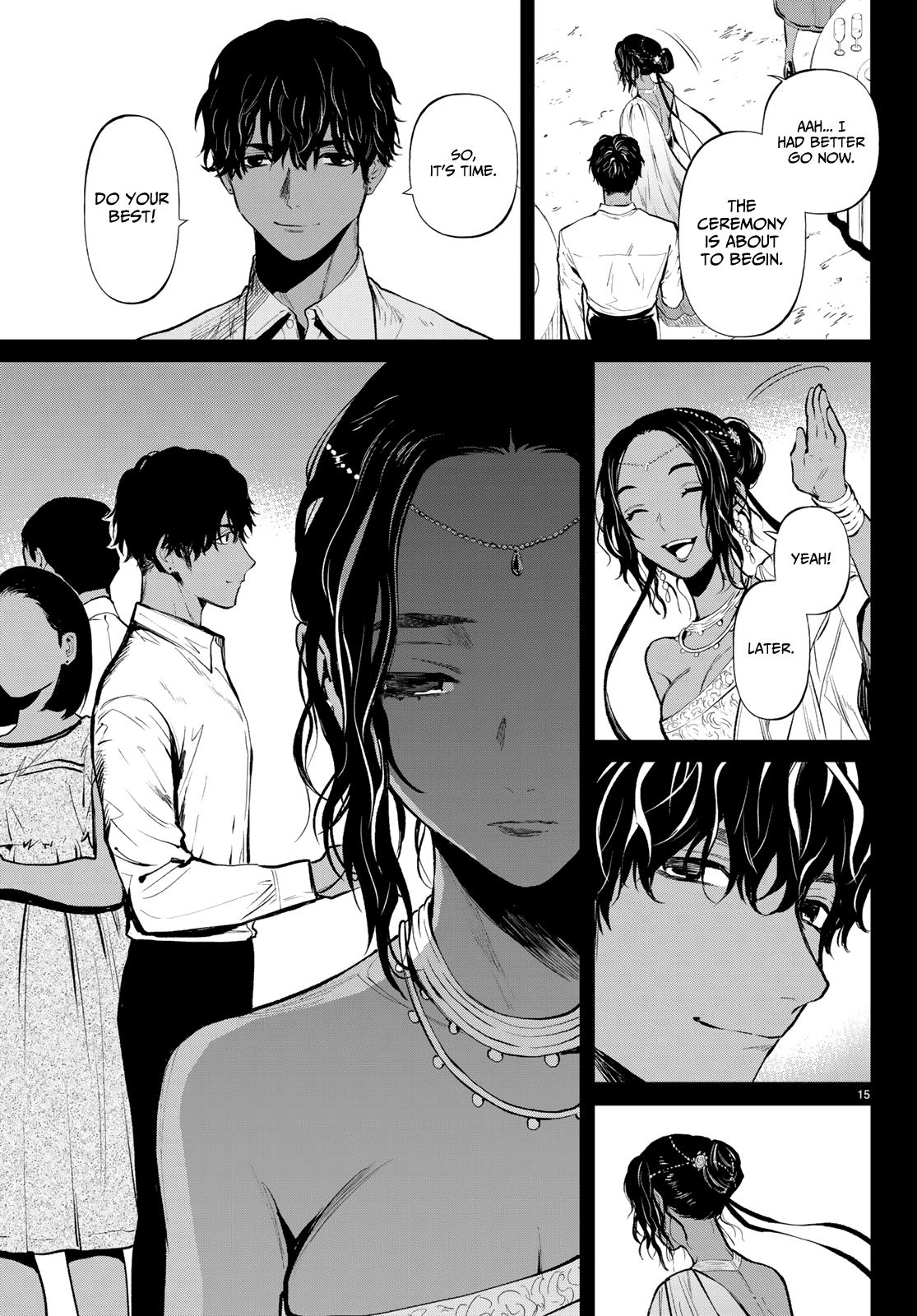 Konya wa Tsuki ga Kirei Desu ga, Toriaezu Shi ne Chapter 45 page 15 - Chapter 45: Prelude to an Epidemic