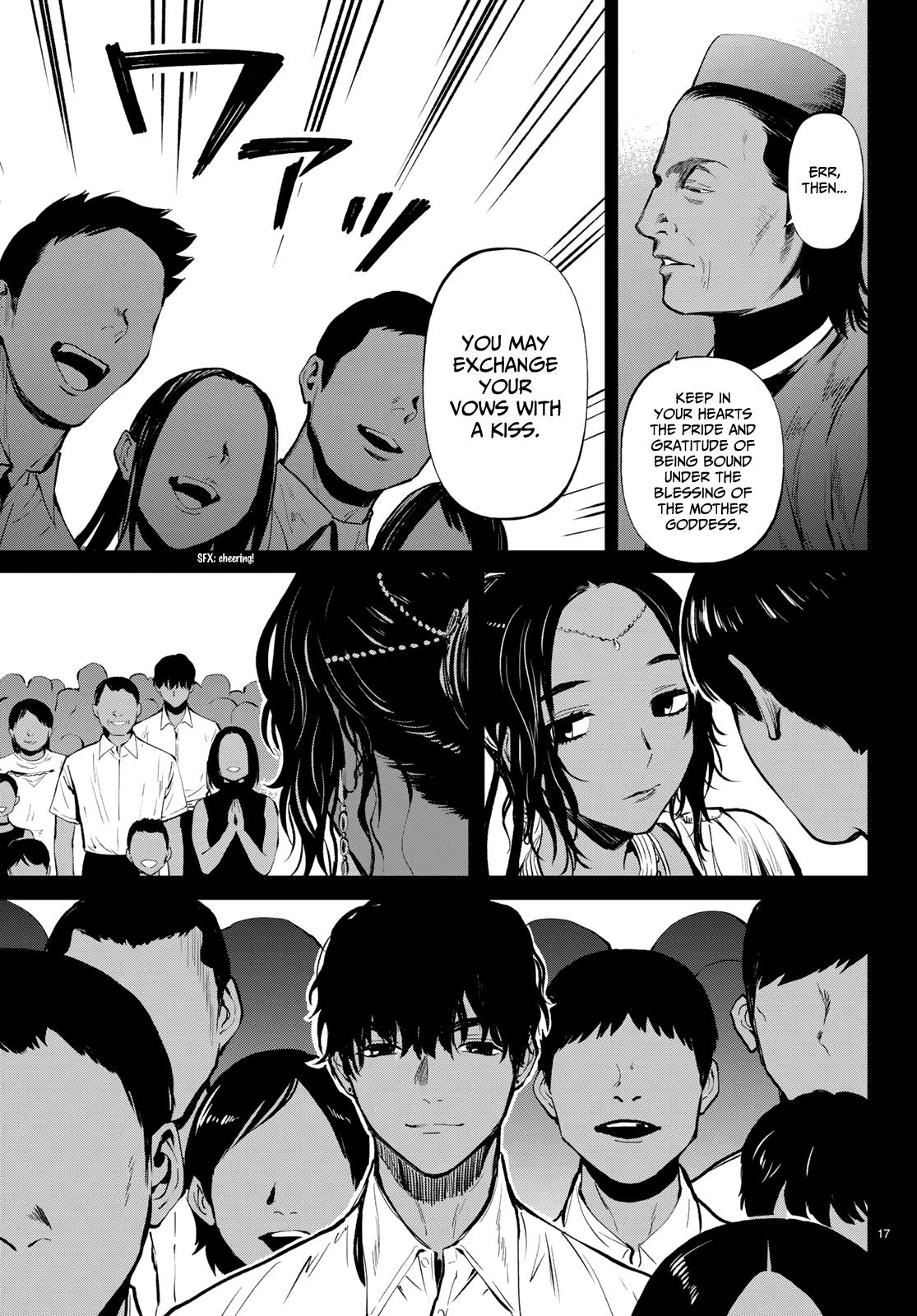 Konya wa Tsuki ga Kirei Desu ga, Toriaezu Shi ne Chapter 45 page 17 - Chapter 45: Prelude to an Epidemic
