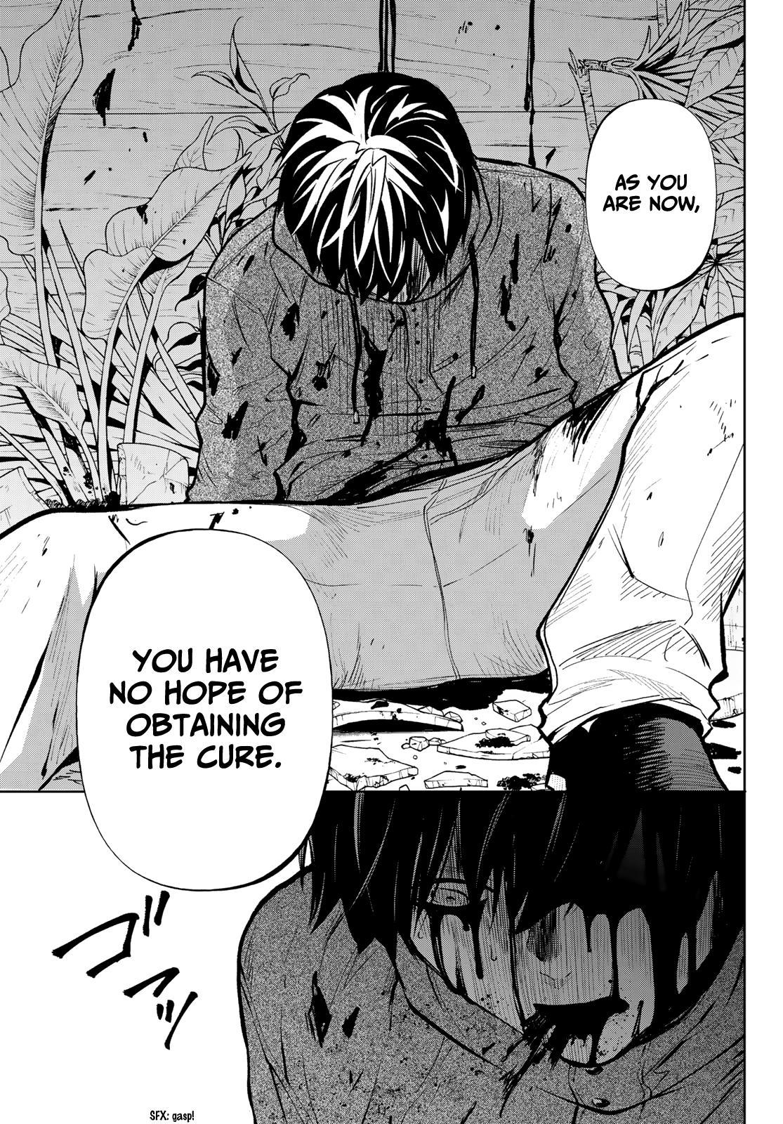 Konya wa Tsuki ga Kirei Desu ga, Toriaezu Shi ne Chapter 46 page 15 - Chapter 46: Farewell
