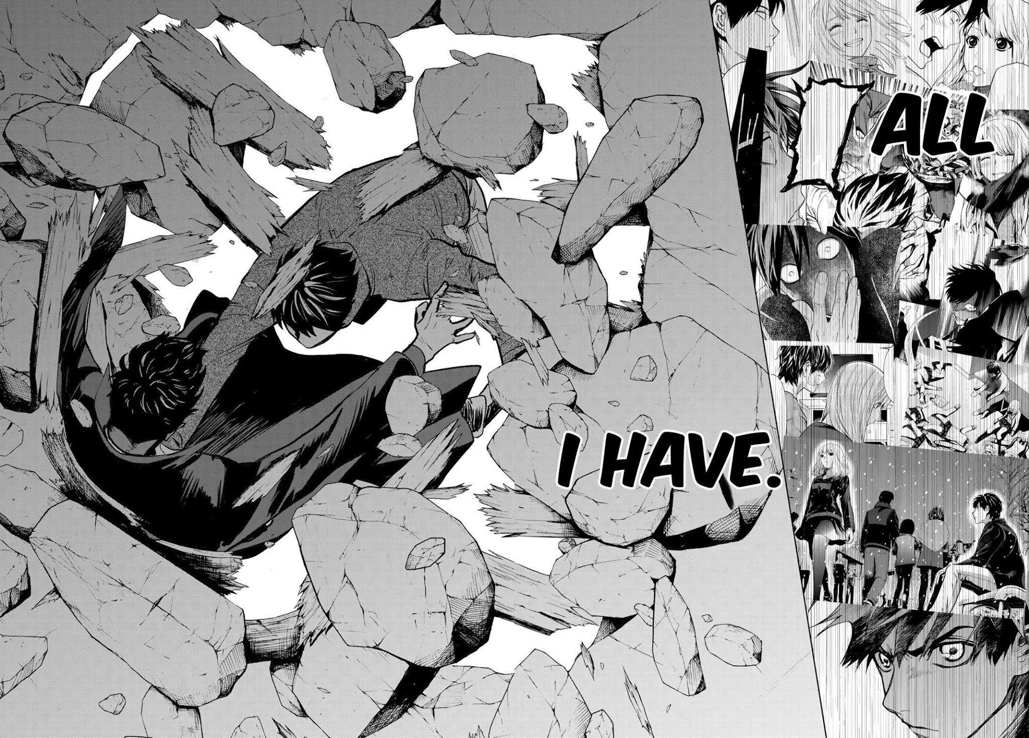 Konya wa Tsuki ga Kirei Desu ga, Toriaezu Shi ne Chapter 46 page 23 - Chapter 46: Farewell
