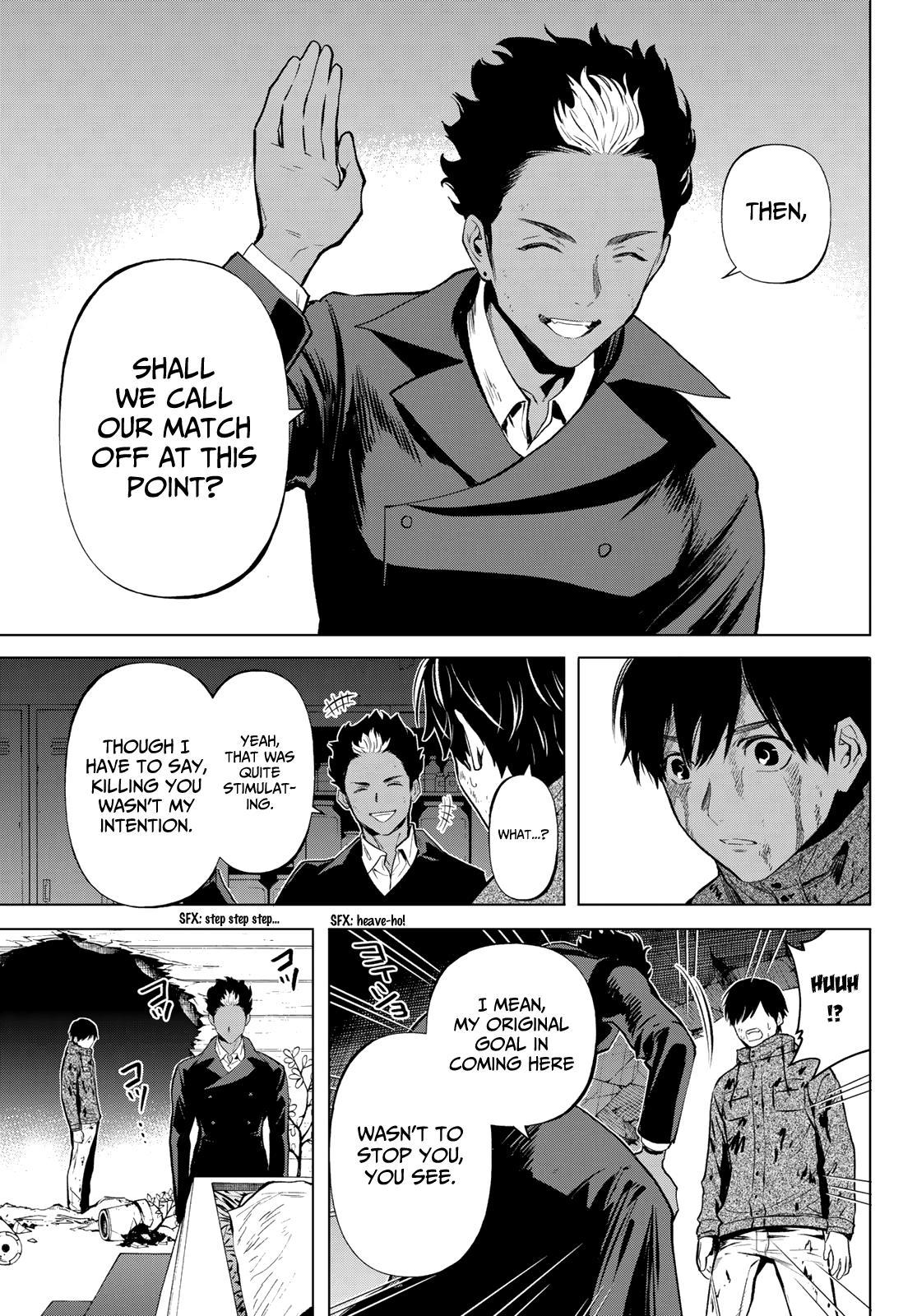 Konya wa Tsuki ga Kirei Desu ga, Toriaezu Shi ne Chapter 46 page 29 - Chapter 46: Farewell