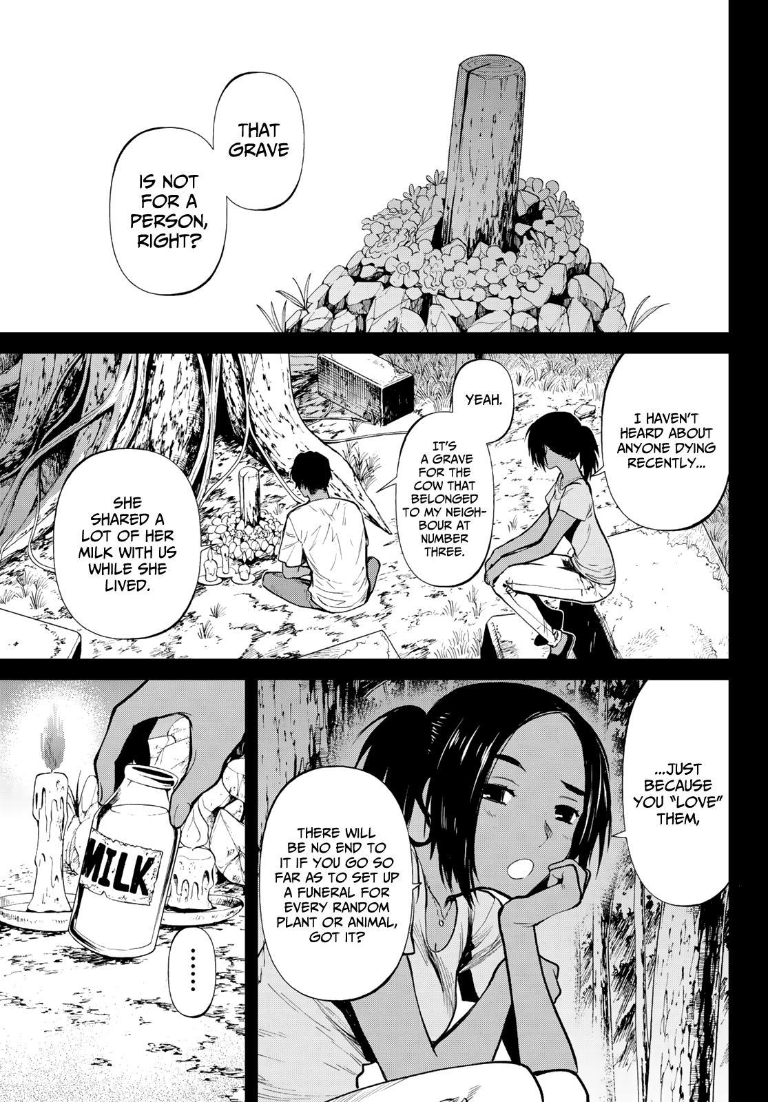 Konya wa Tsuki ga Kirei Desu ga, Toriaezu Shi ne Chapter 46 page 33 - Chapter 46: Farewell