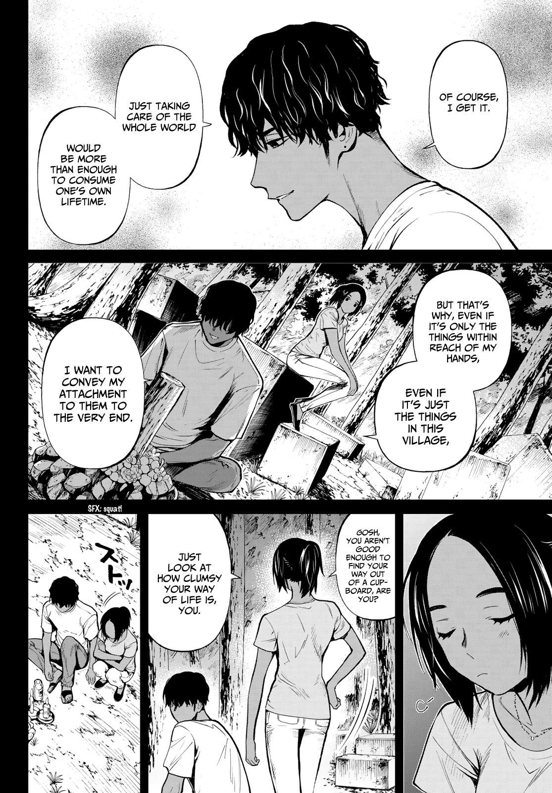 Konya wa Tsuki ga Kirei Desu ga, Toriaezu Shi ne Chapter 46 page 34 - Chapter 46: Farewell