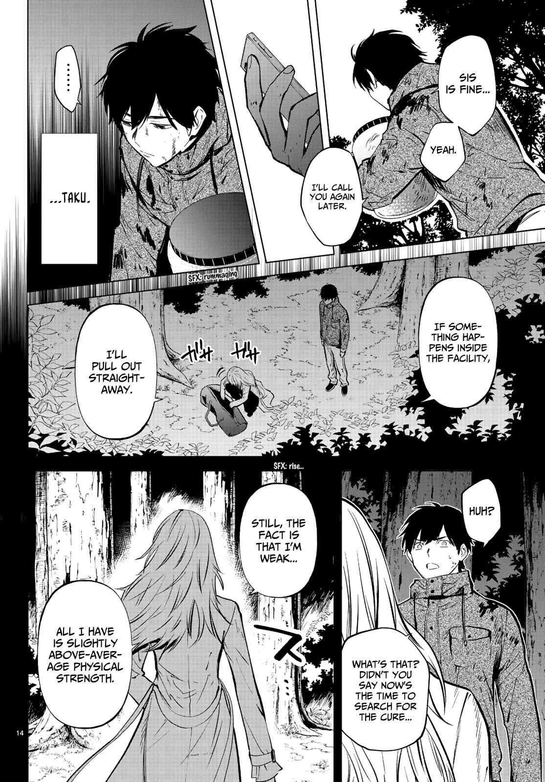 Konya wa Tsuki ga Kirei Desu ga, Toriaezu Shi ne Chapter 47 page 14 - Chapter 47
