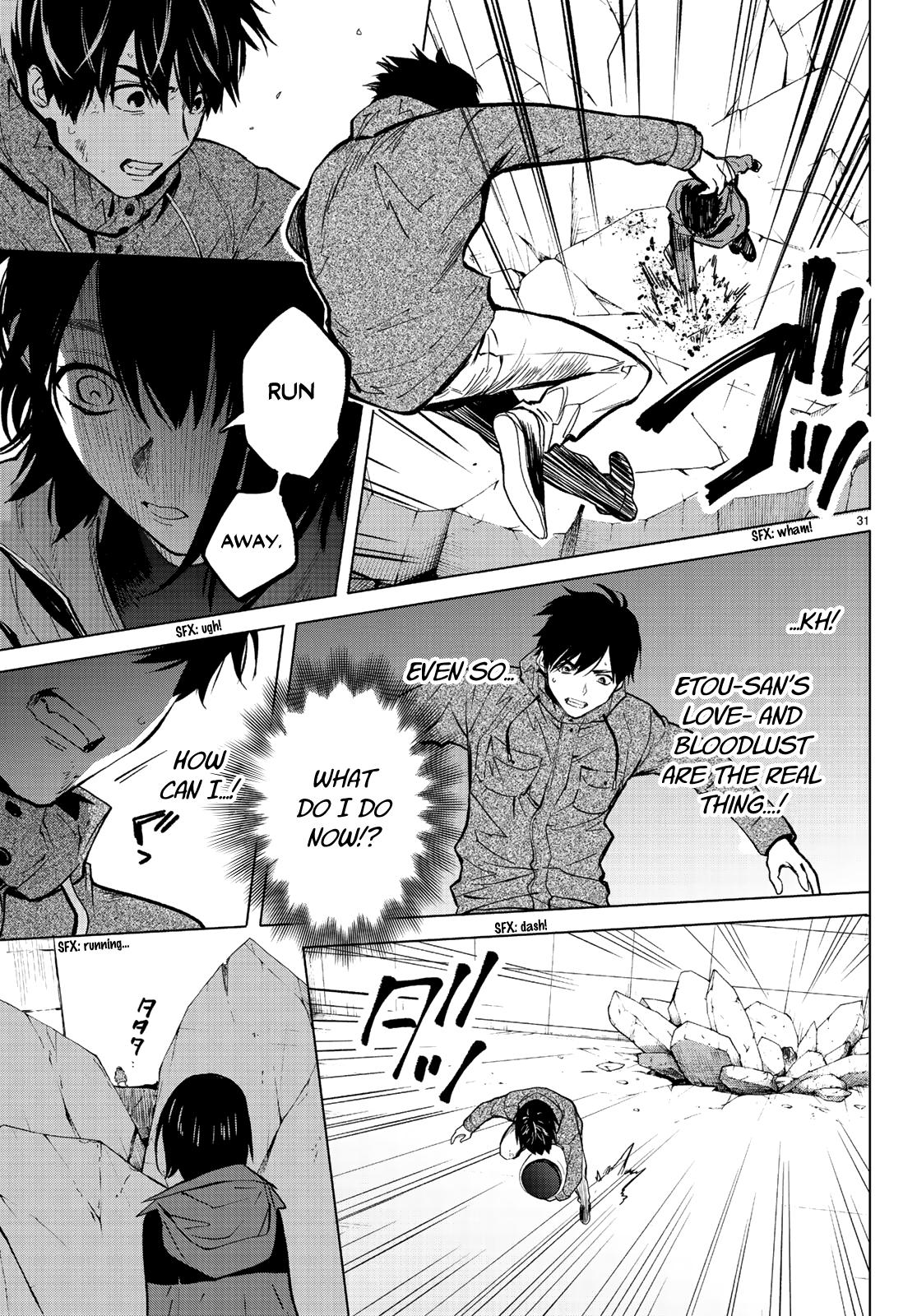 Konya wa Tsuki ga Kirei Desu ga, Toriaezu Shi ne Chapter 47 page 30 - Chapter 47