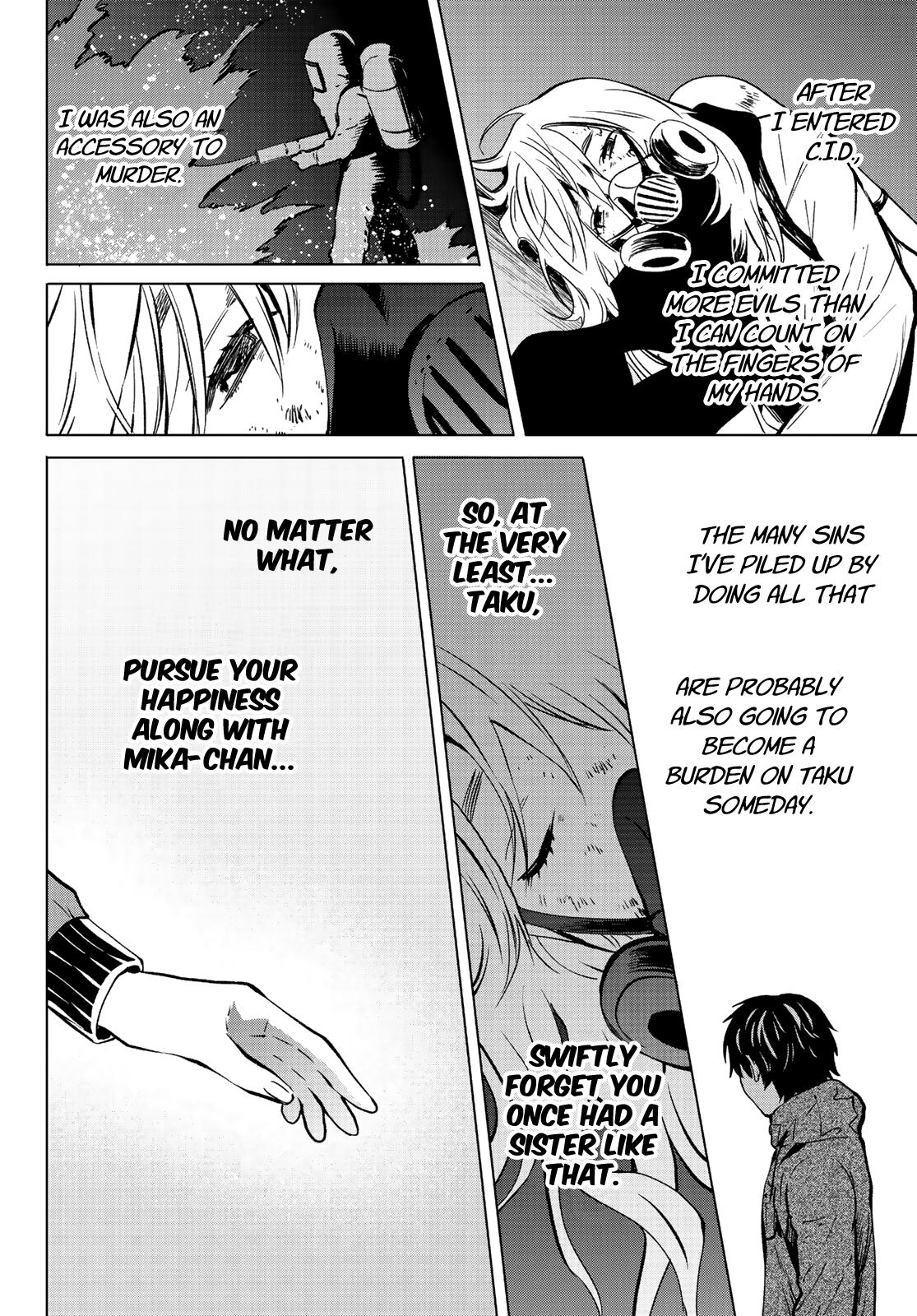 Konya wa Tsuki ga Kirei Desu ga, Toriaezu Shi ne Chapter 47 page 35 - Chapter 47
