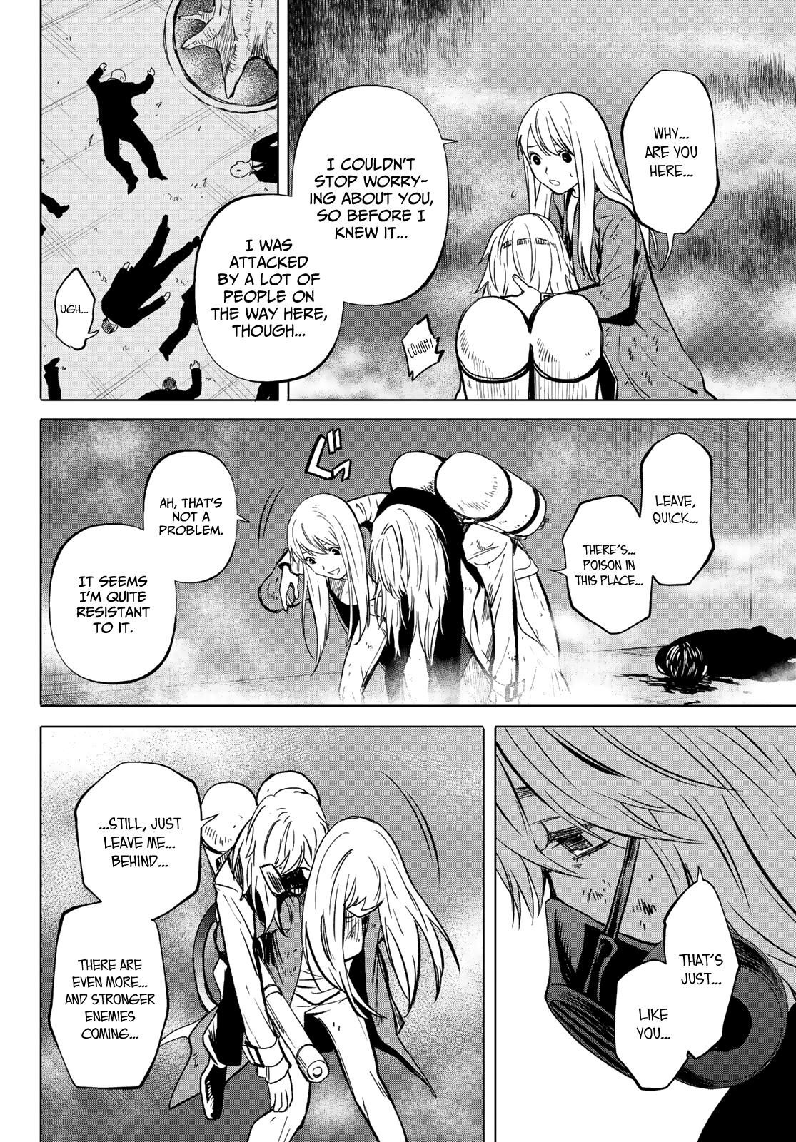 Konya wa Tsuki ga Kirei Desu ga, Toriaezu Shi ne Chapter 47 page 37 - Chapter 47