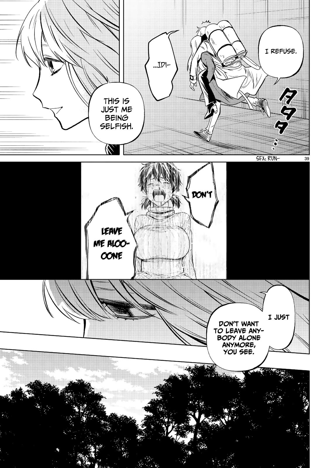 Konya wa Tsuki ga Kirei Desu ga, Toriaezu Shi ne Chapter 47 page 38 - Chapter 47
