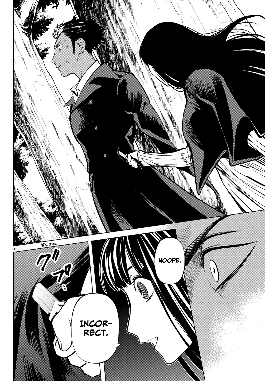 Konya wa Tsuki ga Kirei Desu ga, Toriaezu Shi ne Chapter 47 page 41 - Chapter 47