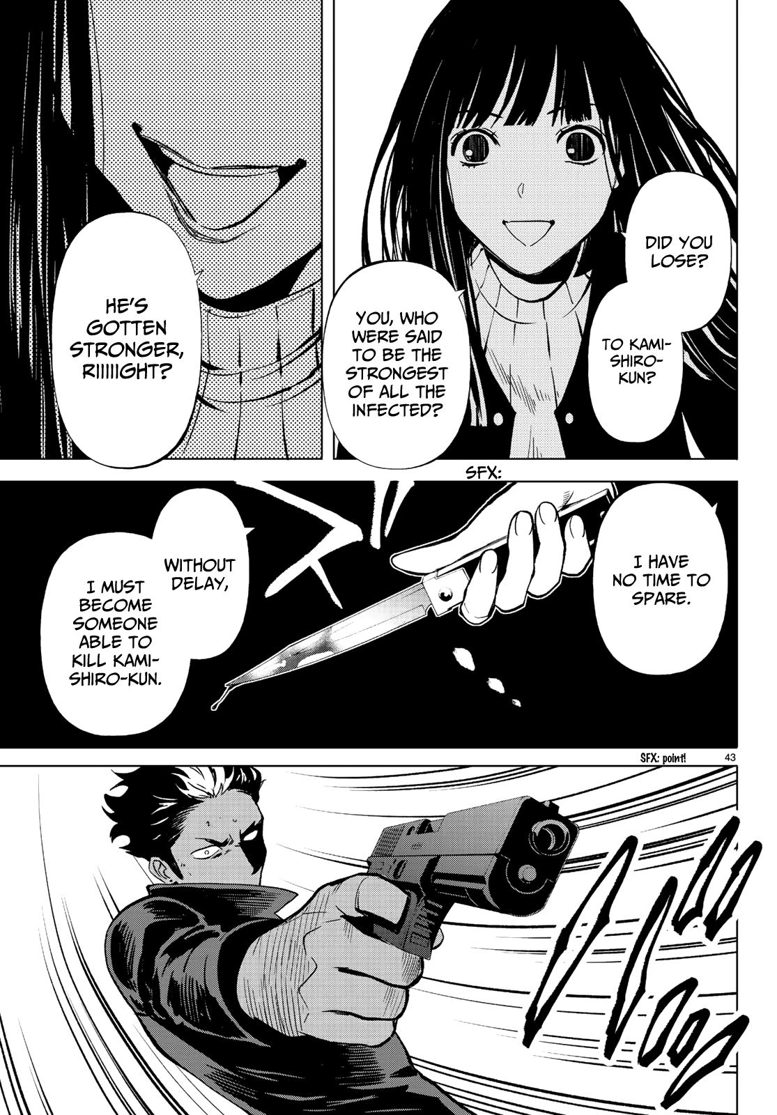 Konya wa Tsuki ga Kirei Desu ga, Toriaezu Shi ne Chapter 47 page 42 - Chapter 47