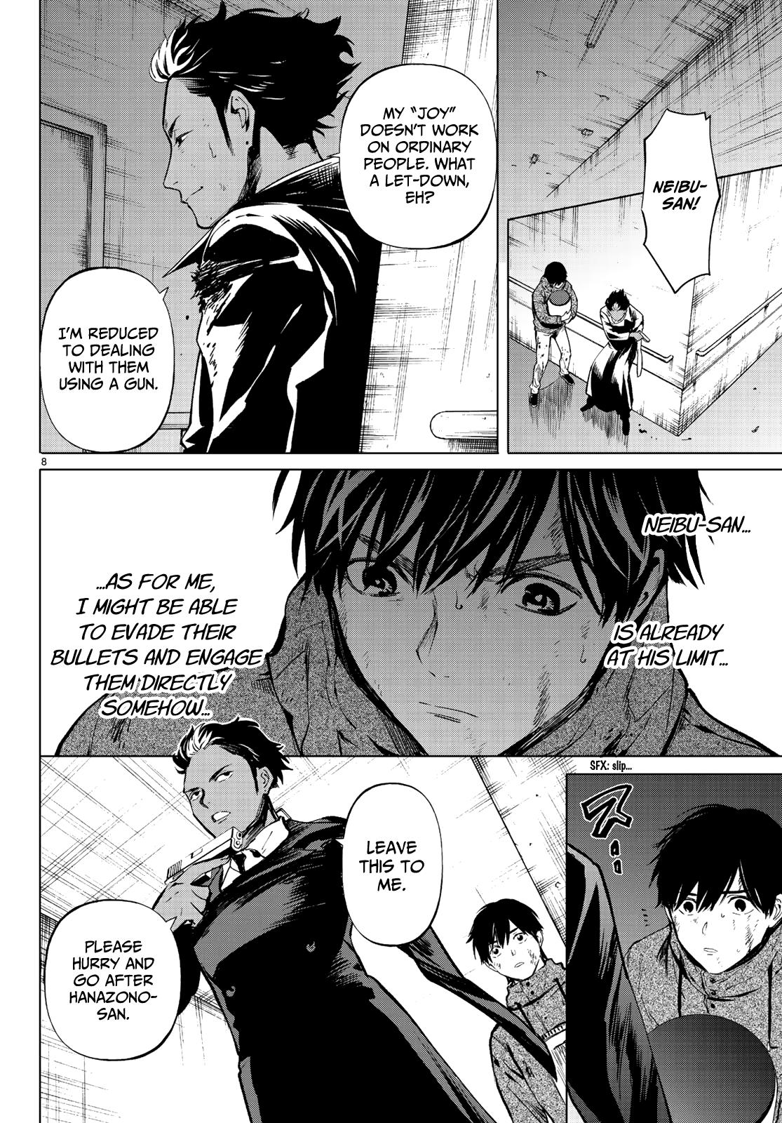 Konya wa Tsuki ga Kirei Desu ga, Toriaezu Shi ne Chapter 47 page 8 - Chapter 47