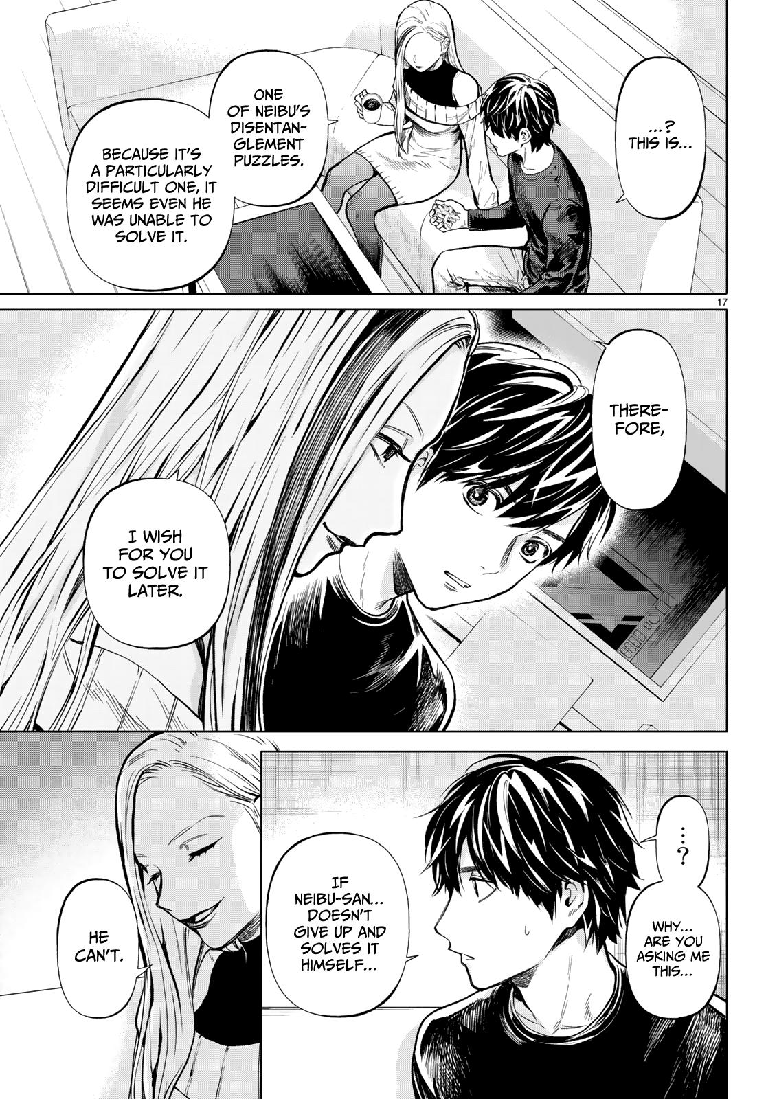 Konya wa Tsuki ga Kirei Desu ga, Toriaezu Shi ne Chapter 48 page 17 - Chapter 48