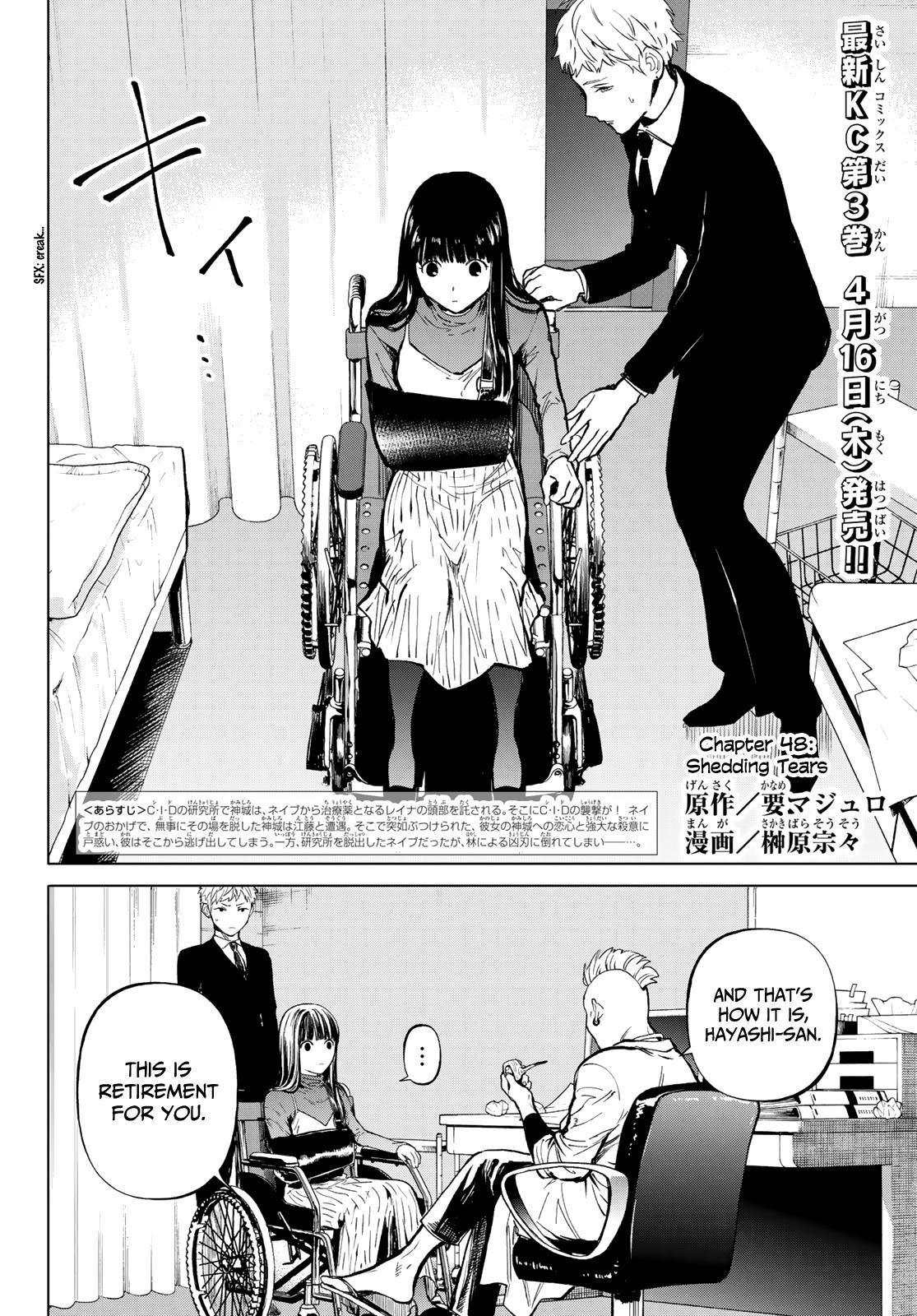 Konya wa Tsuki ga Kirei Desu ga, Toriaezu Shi ne Chapter 48 page 2 - Chapter 48