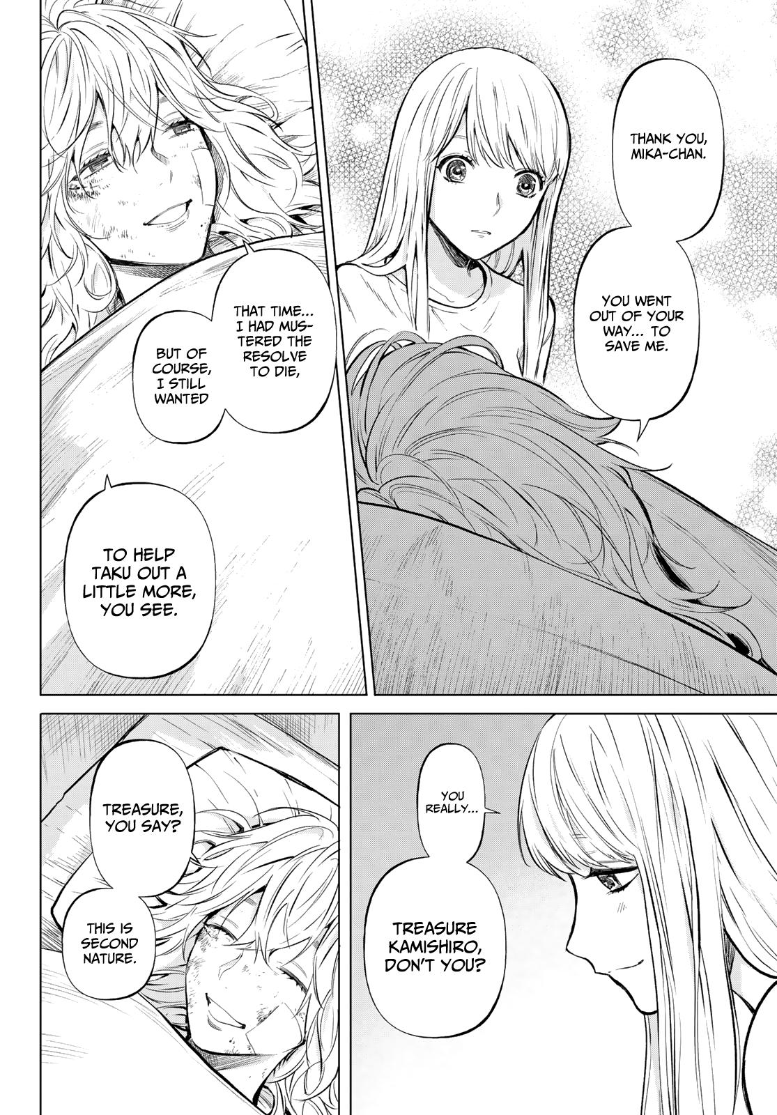 Konya wa Tsuki ga Kirei Desu ga, Toriaezu Shi ne Chapter 48 page 24 - Chapter 48