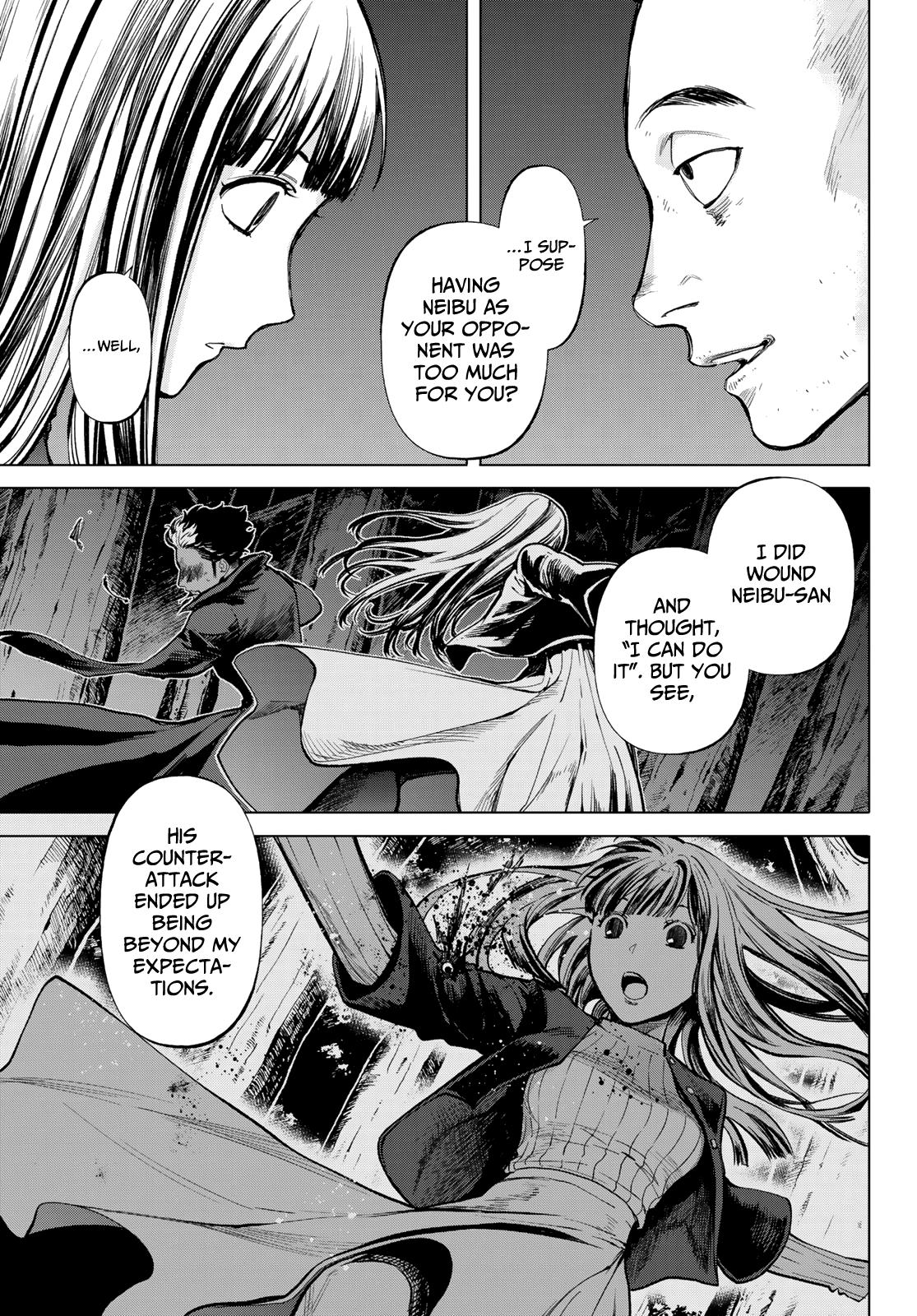 Konya wa Tsuki ga Kirei Desu ga, Toriaezu Shi ne Chapter 48 page 3 - Chapter 48