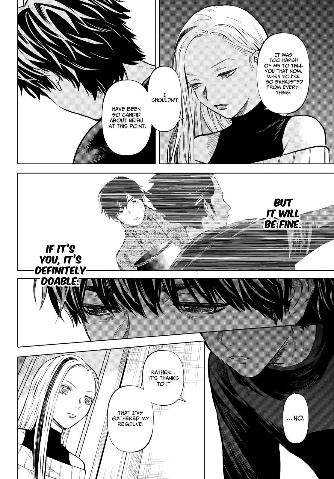 Konya wa Tsuki ga Kirei Desu ga, Toriaezu Shi ne Chapter 48 page 32 - Chapter 48