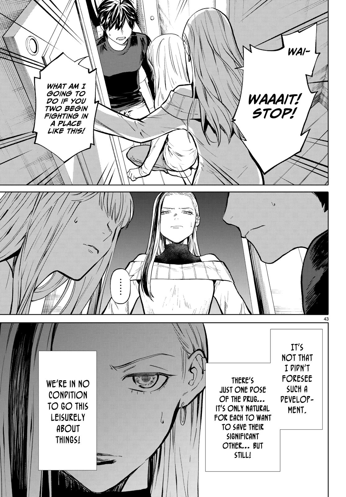 Konya wa Tsuki ga Kirei Desu ga, Toriaezu Shi ne Chapter 48 page 43 - Chapter 48