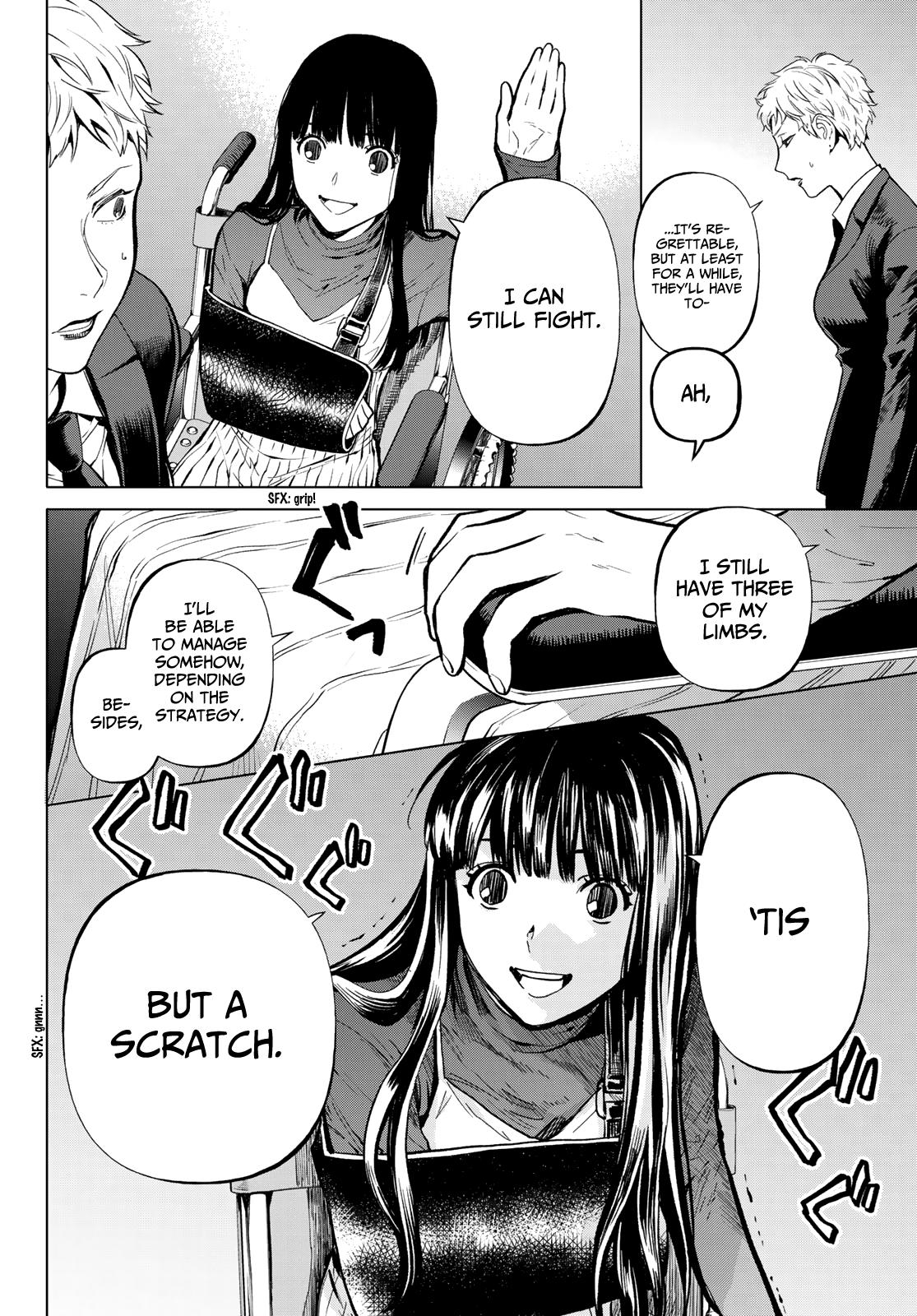 Konya wa Tsuki ga Kirei Desu ga, Toriaezu Shi ne Chapter 48 page 46 - Chapter 48