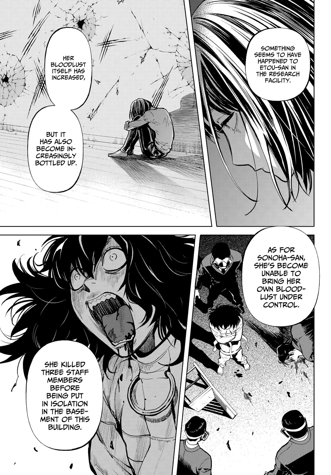 Konya wa Tsuki ga Kirei Desu ga, Toriaezu Shi ne Chapter 48 page 5 - Chapter 48