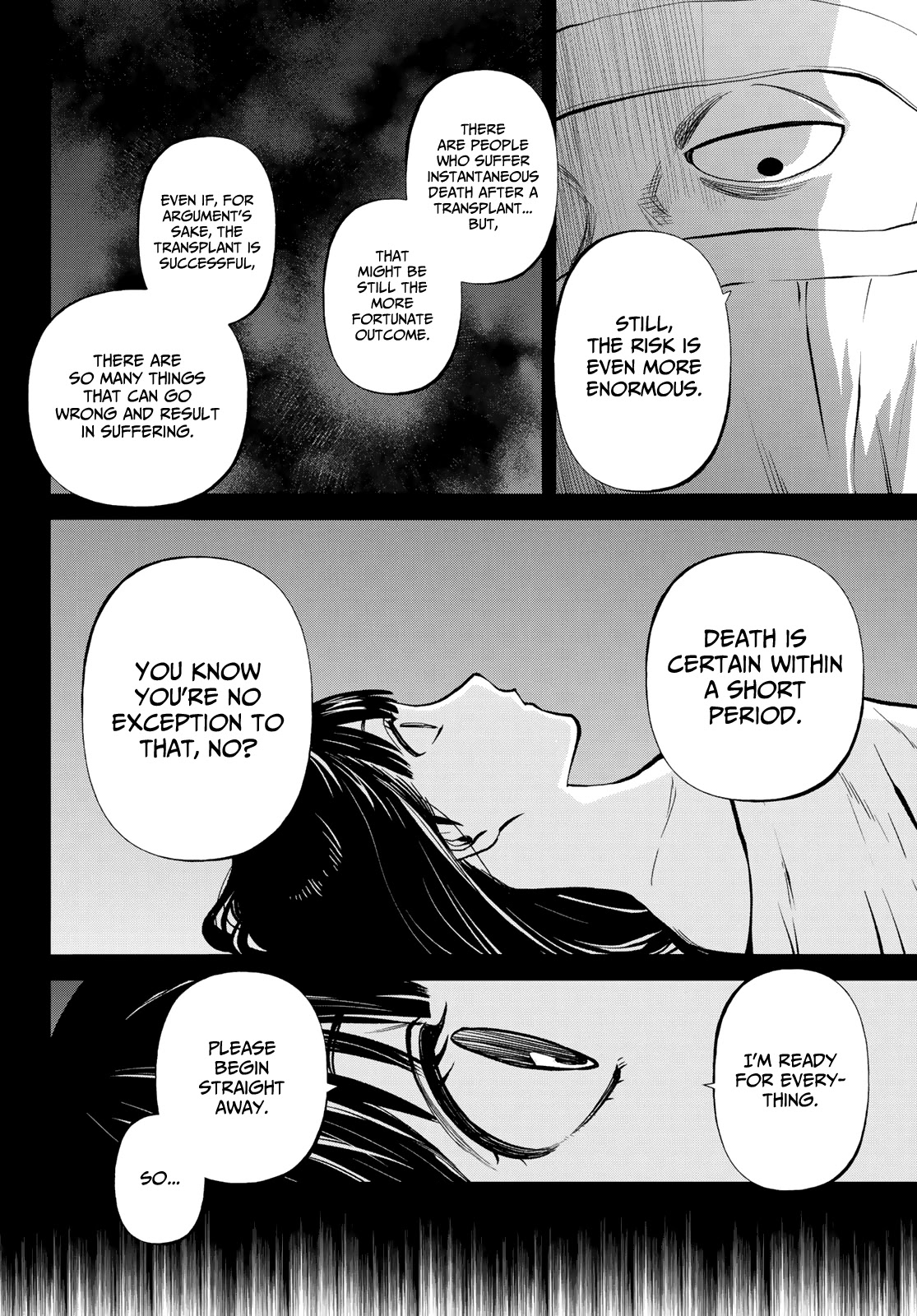 Konya wa Tsuki ga Kirei Desu ga, Toriaezu Shi ne Chapter 49 page 32 - Chapter 49: Wicked