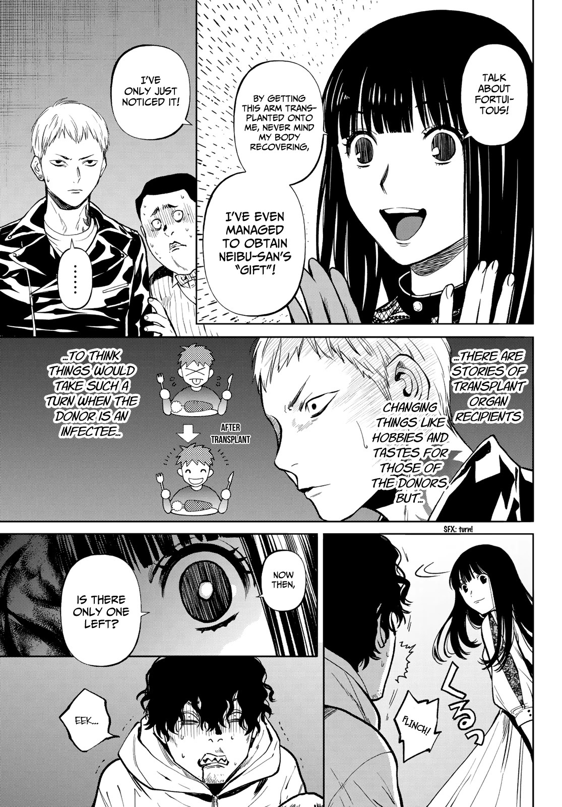Konya wa Tsuki ga Kirei Desu ga, Toriaezu Shi ne Chapter 49 page 35 - Chapter 49: Wicked
