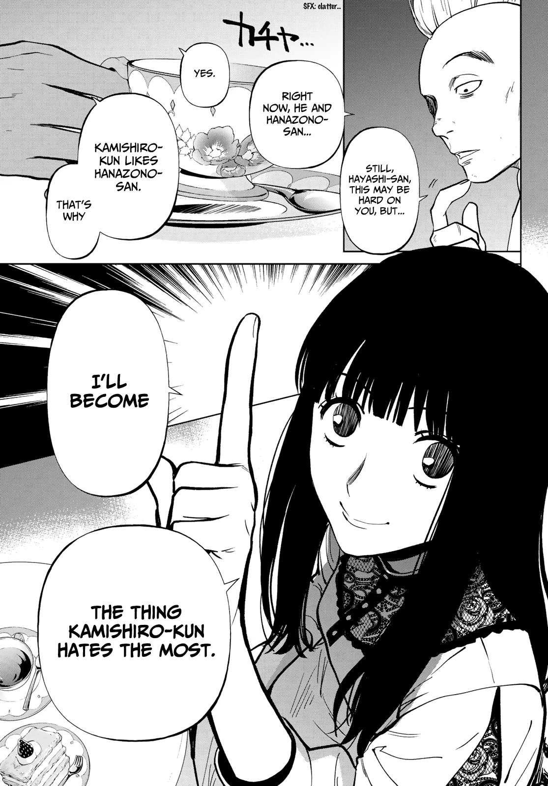 Konya wa Tsuki ga Kirei Desu ga, Toriaezu Shi ne Chapter 49 page 41 - Chapter 49: Wicked