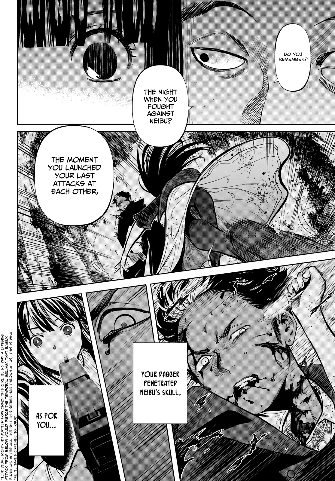 Konya wa Tsuki ga Kirei Desu ga, Toriaezu Shi ne Chapter 49 page 5 - Chapter 49: Wicked