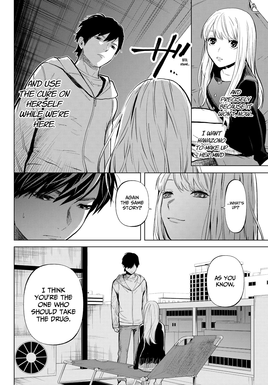 Konya wa Tsuki ga Kirei Desu ga, Toriaezu Shi ne Chapter 50 page 10 - Chapter 50: Inseparable