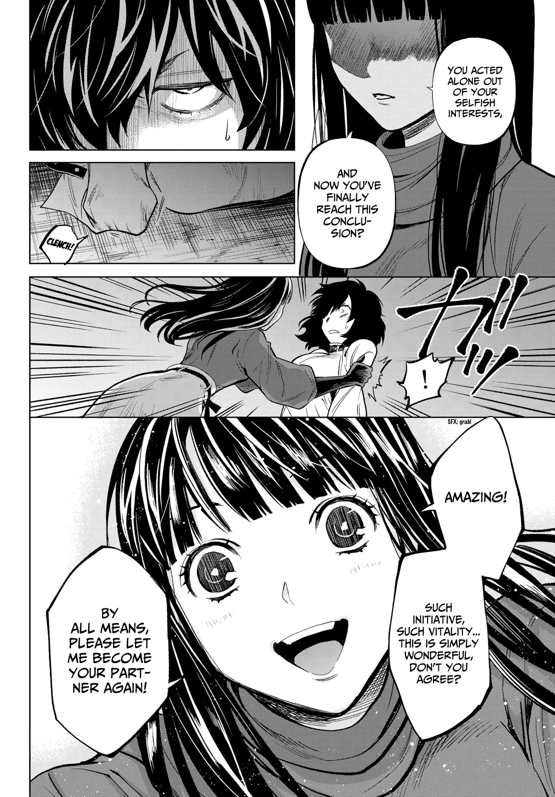Konya wa Tsuki ga Kirei Desu ga, Toriaezu Shi ne Chapter 50 page 28 - Chapter 50: Inseparable