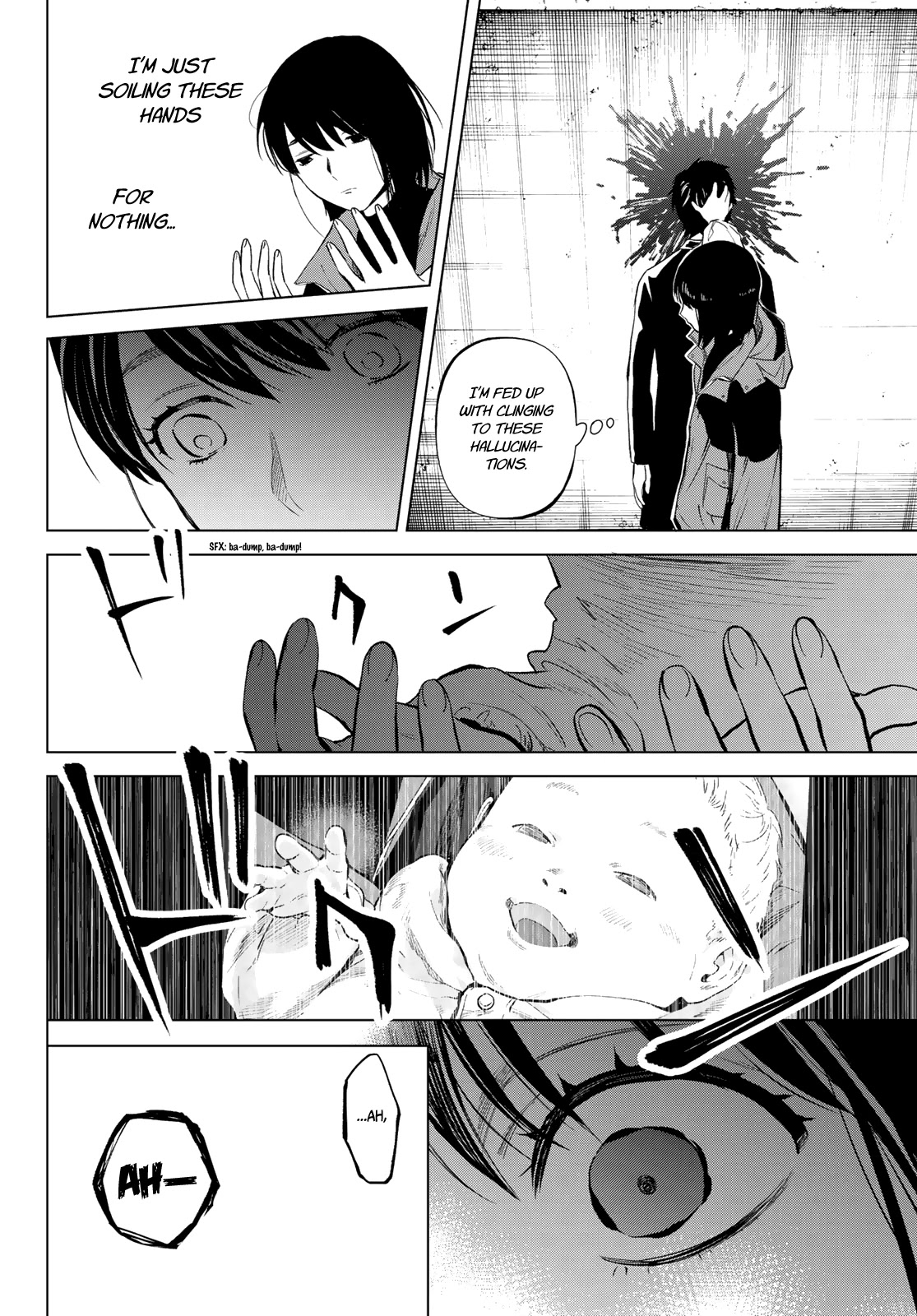 Konya wa Tsuki ga Kirei Desu ga, Toriaezu Shi ne Chapter 50 page 38 - Chapter 50: Inseparable
