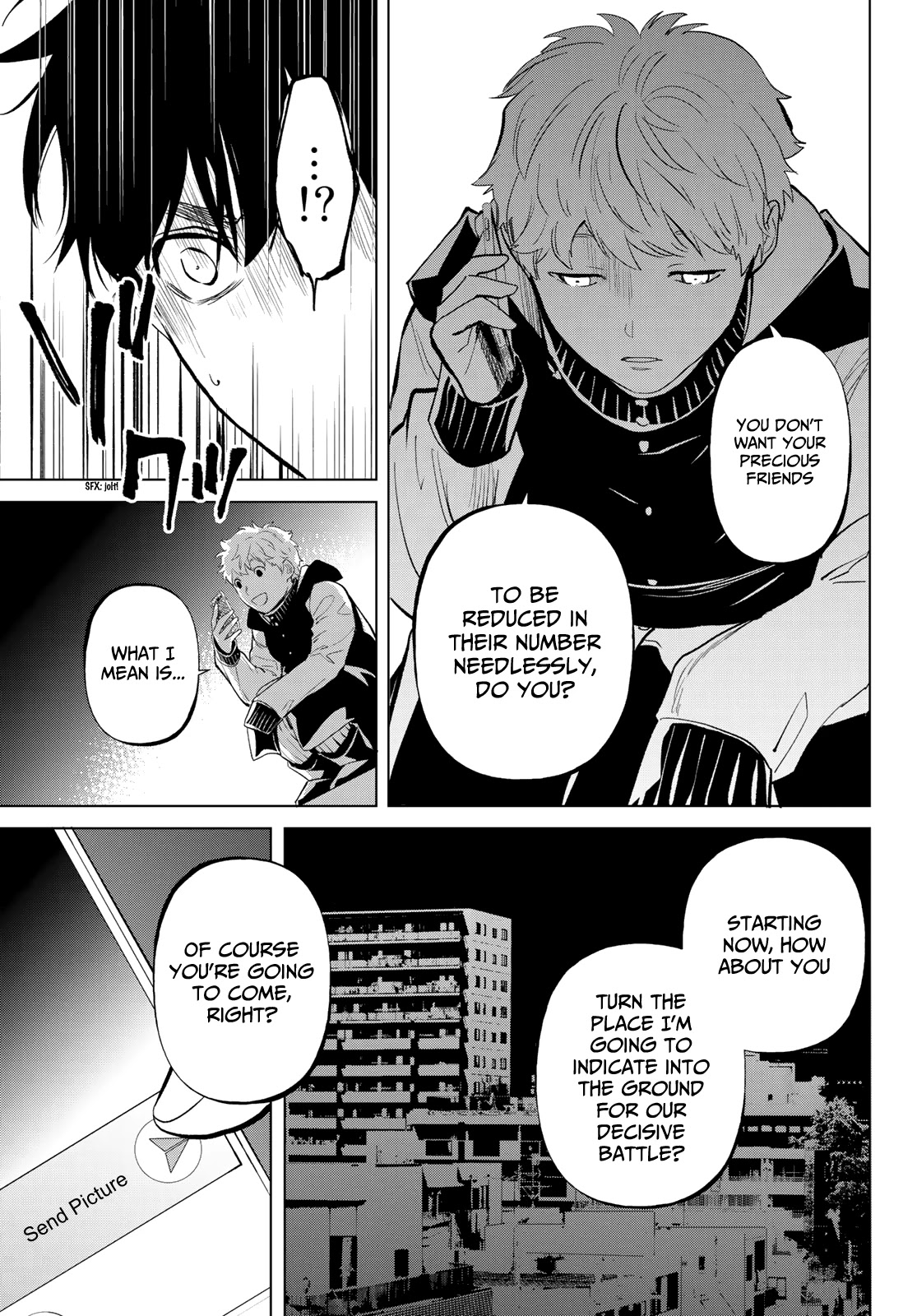 Konya wa Tsuki ga Kirei Desu ga, Toriaezu Shi ne Chapter 50 page 43 - Chapter 50: Inseparable