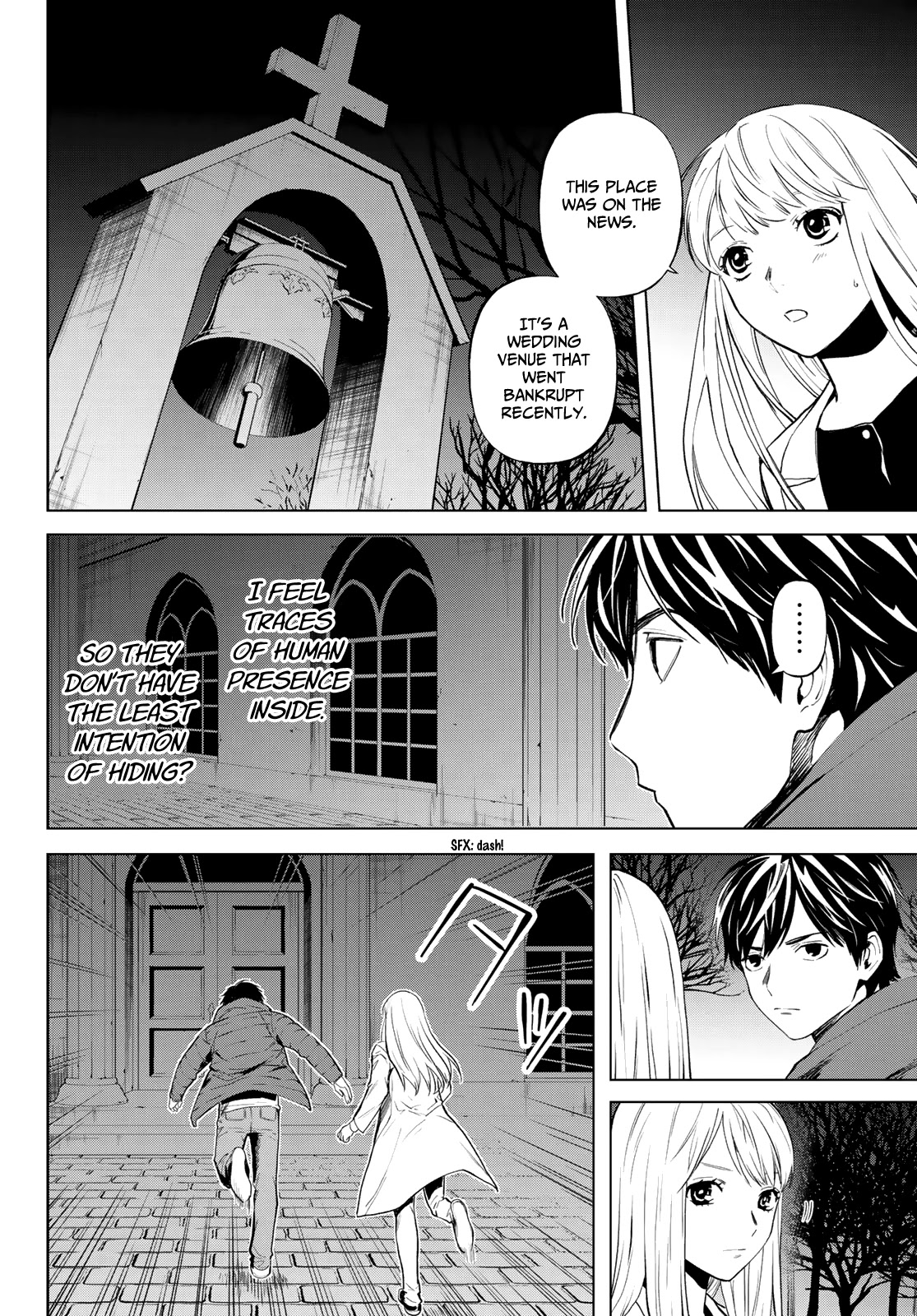 Konya wa Tsuki ga Kirei Desu ga, Toriaezu Shi ne Chapter 51 page 14 - Chapter 51: Moonlit night