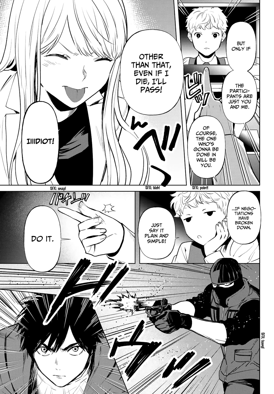 Konya wa Tsuki ga Kirei Desu ga, Toriaezu Shi ne Chapter 51 page 23 - Chapter 51: Moonlit night
