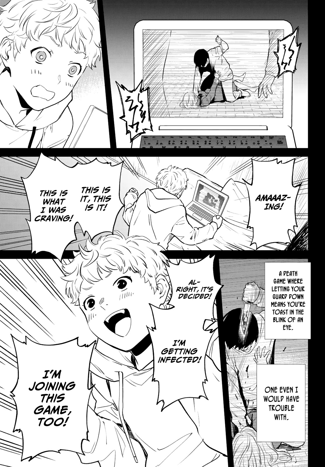 Konya wa Tsuki ga Kirei Desu ga, Toriaezu Shi ne Chapter 51 page 27 - Chapter 51: Moonlit night