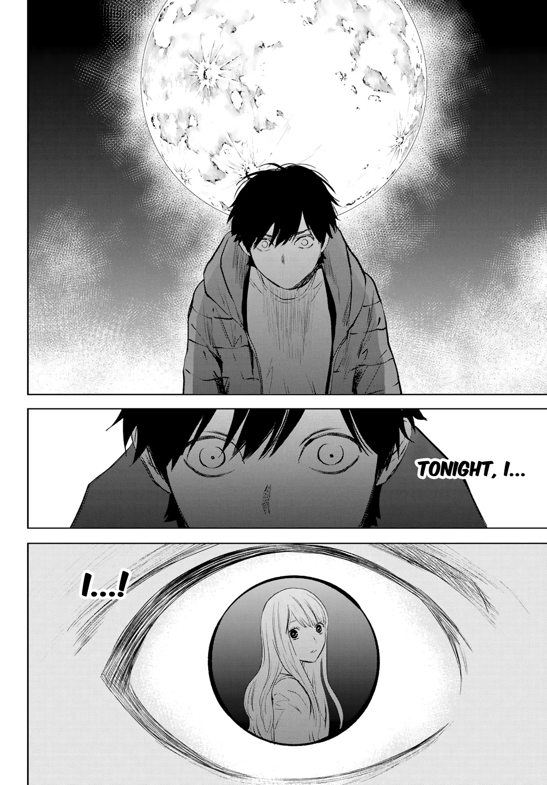 Konya wa Tsuki ga Kirei Desu ga, Toriaezu Shi ne Chapter 51 page 44 - Chapter 51: Moonlit night