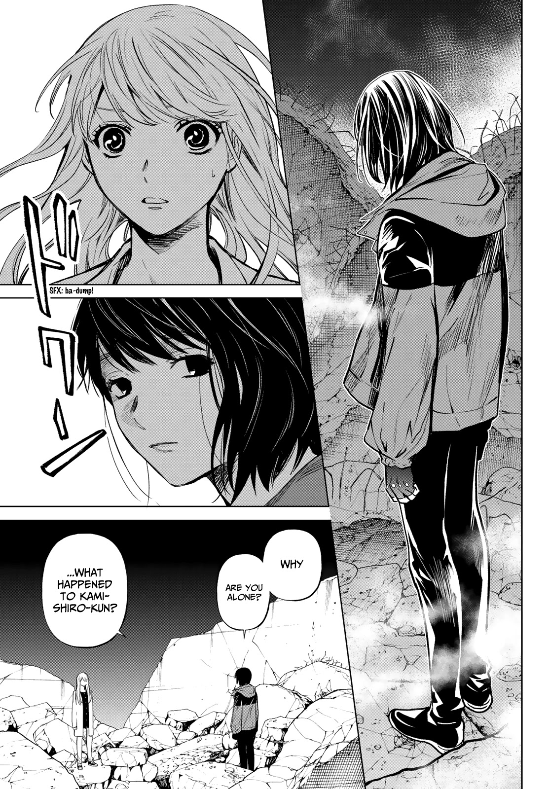 Konya wa Tsuki ga Kirei Desu ga, Toriaezu Shi ne Chapter 52 page 14 - Chapter 52: Former close friends
