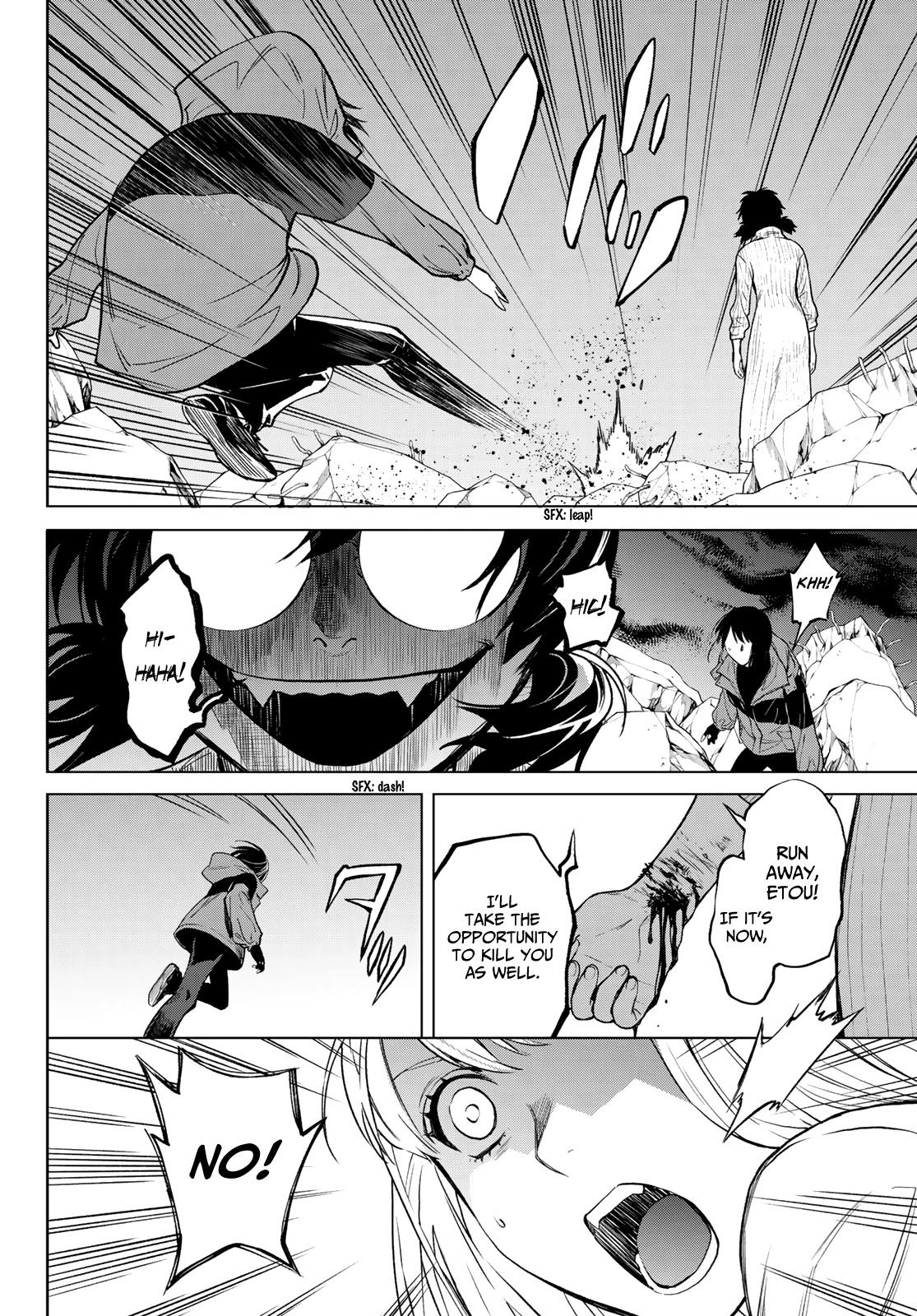 Konya wa Tsuki ga Kirei Desu ga, Toriaezu Shi ne Chapter 52 page 31 - Chapter 52: Former close friends