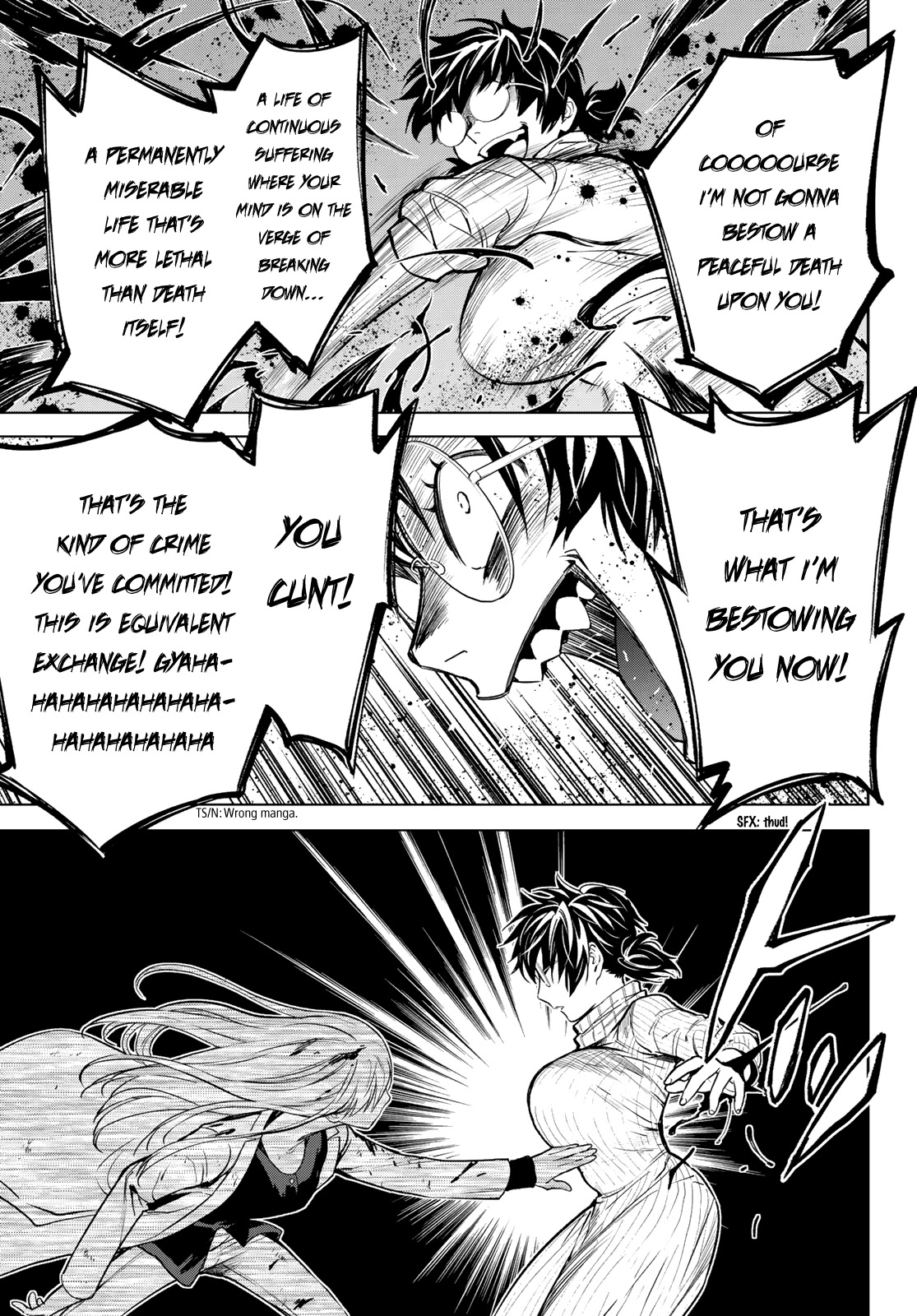 Konya wa Tsuki ga Kirei Desu ga, Toriaezu Shi ne Chapter 52 page 36 - Chapter 52: Former close friends