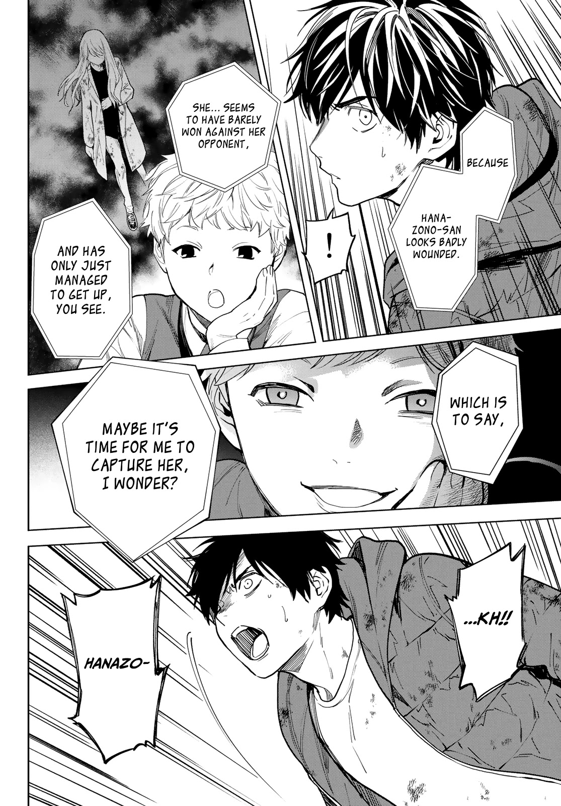 Konya wa Tsuki ga Kirei Desu ga, Toriaezu Shi ne Chapter 53 page 13 - Chapter 53: The beginning and end of love
