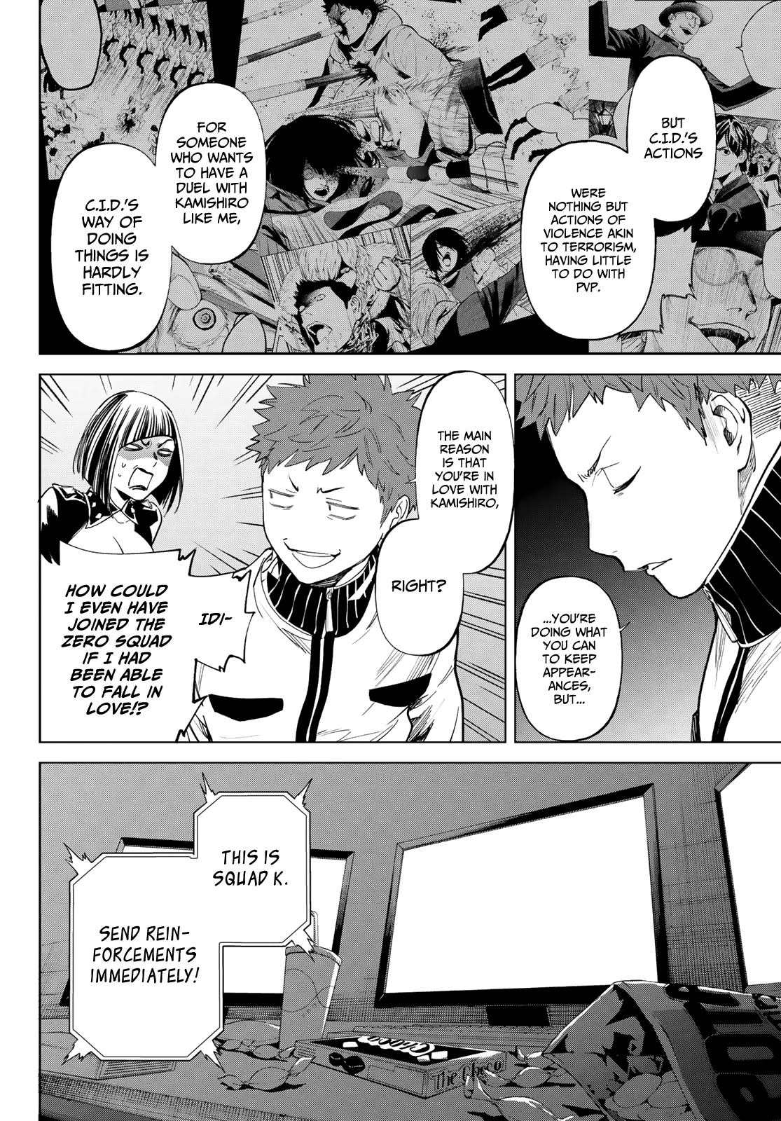 Konya wa Tsuki ga Kirei Desu ga, Toriaezu Shi ne Chapter 53 page 23 - Chapter 53: The beginning and end of love