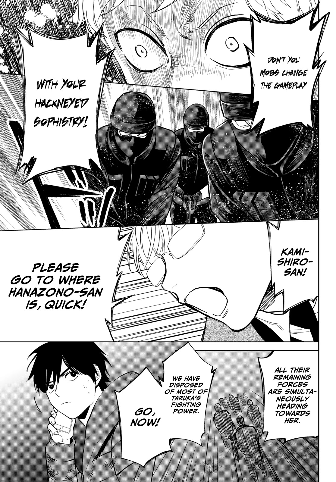 Konya wa Tsuki ga Kirei Desu ga, Toriaezu Shi ne Chapter 53 page 26 - Chapter 53: The beginning and end of love