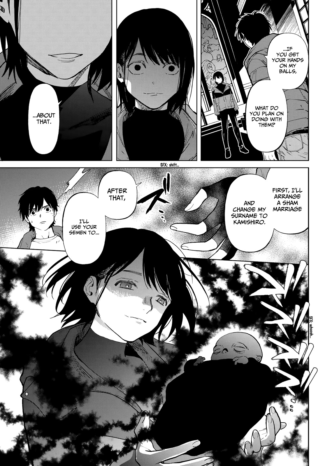 Konya wa Tsuki ga Kirei Desu ga, Toriaezu Shi ne Chapter 53 page 36 - Chapter 53: The beginning and end of love
