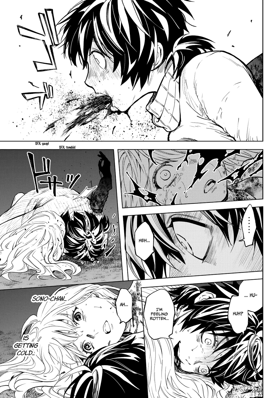 Konya wa Tsuki ga Kirei Desu ga, Toriaezu Shi ne Chapter 53 page 4 - Chapter 53: The beginning and end of love