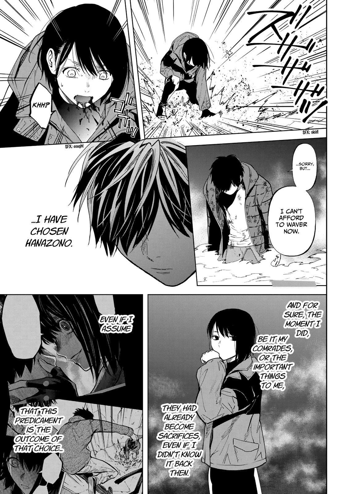 Konya wa Tsuki ga Kirei Desu ga, Toriaezu Shi ne Chapter 53 page 42 - Chapter 53: The beginning and end of love