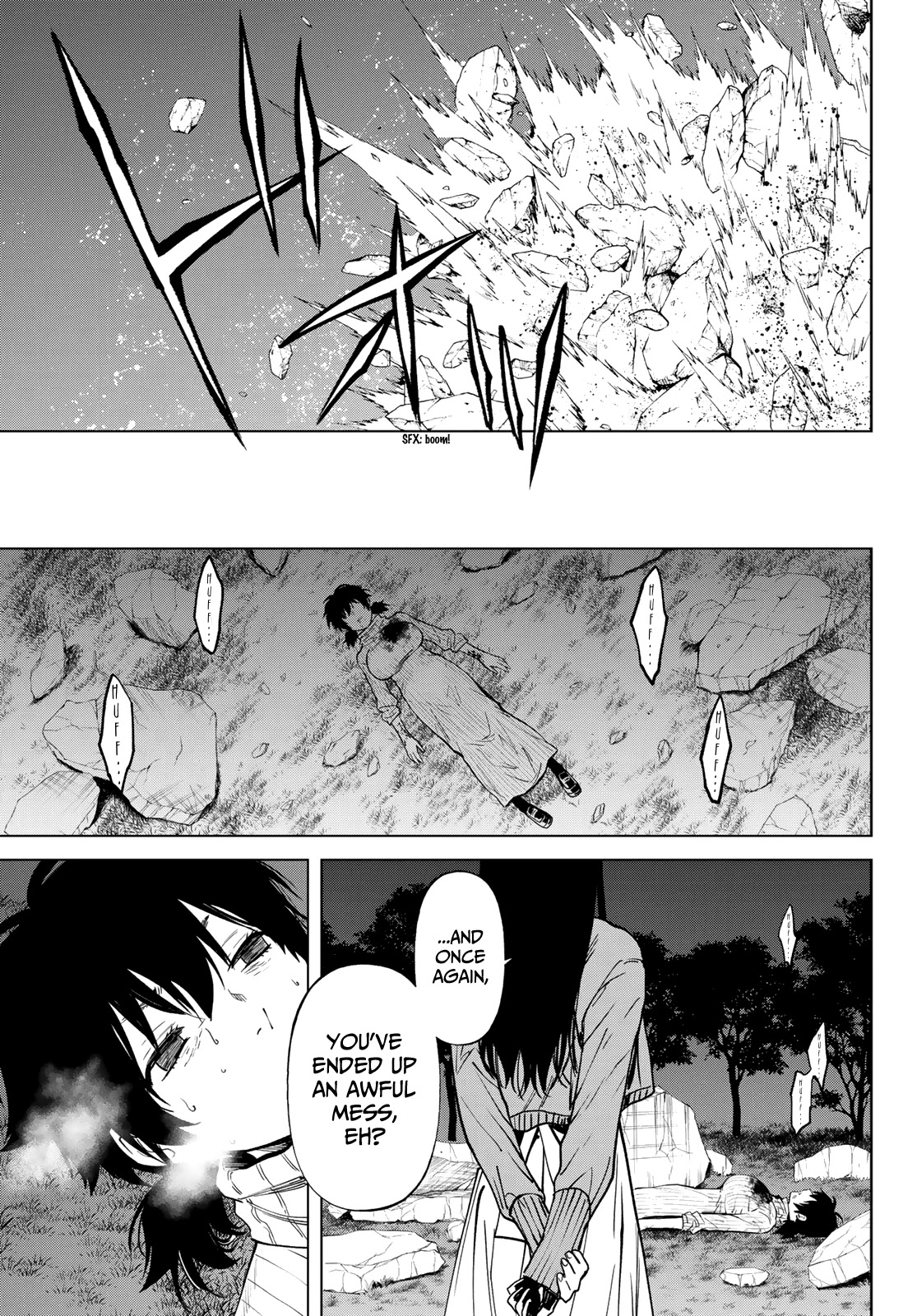 Konya wa Tsuki ga Kirei Desu ga, Toriaezu Shi ne Chapter 53 page 44 - Chapter 53: The beginning and end of love