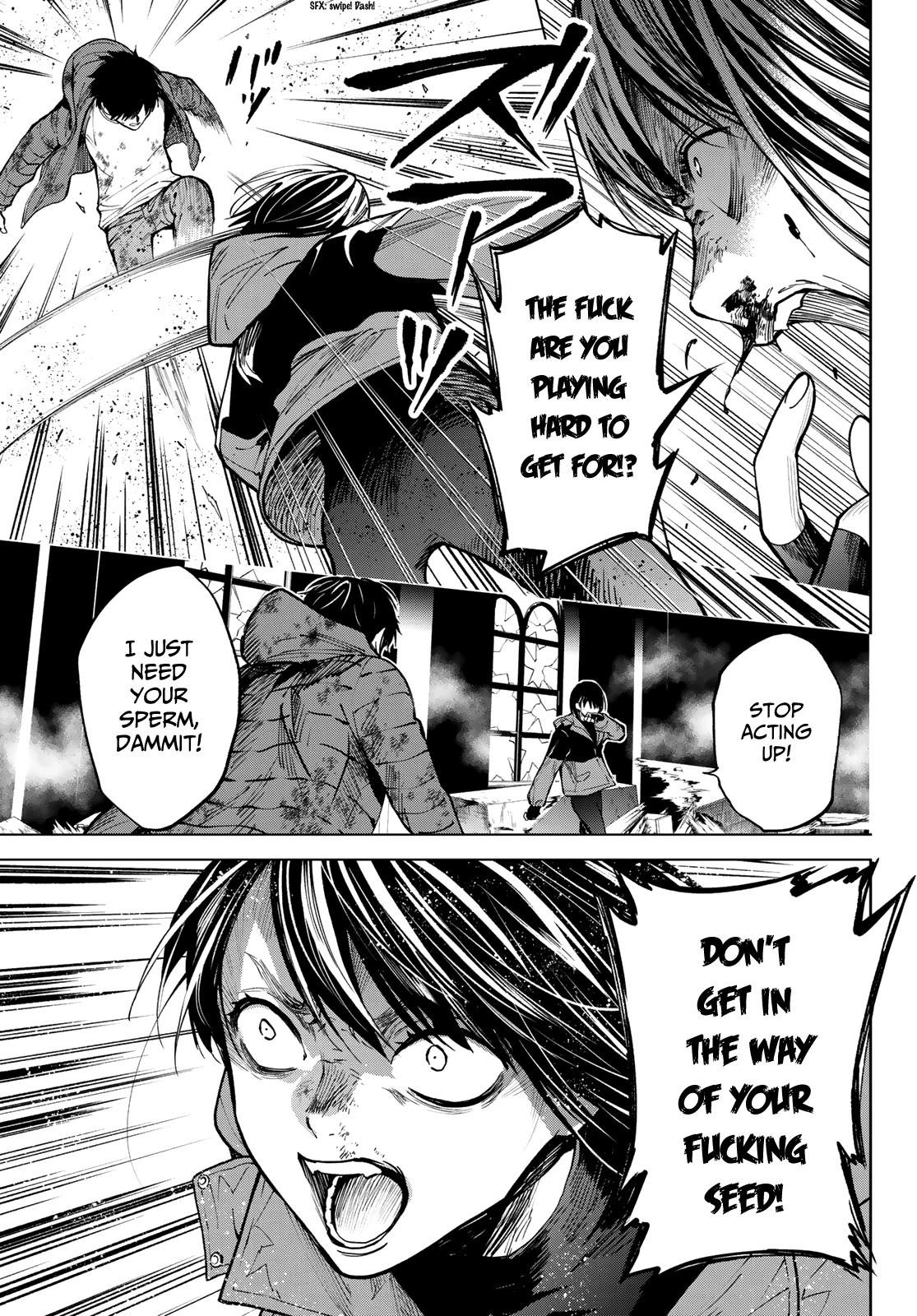 Konya wa Tsuki ga Kirei Desu ga, Toriaezu Shi ne Chapter 54 page 10 - Chapter 54: Beastly Love
