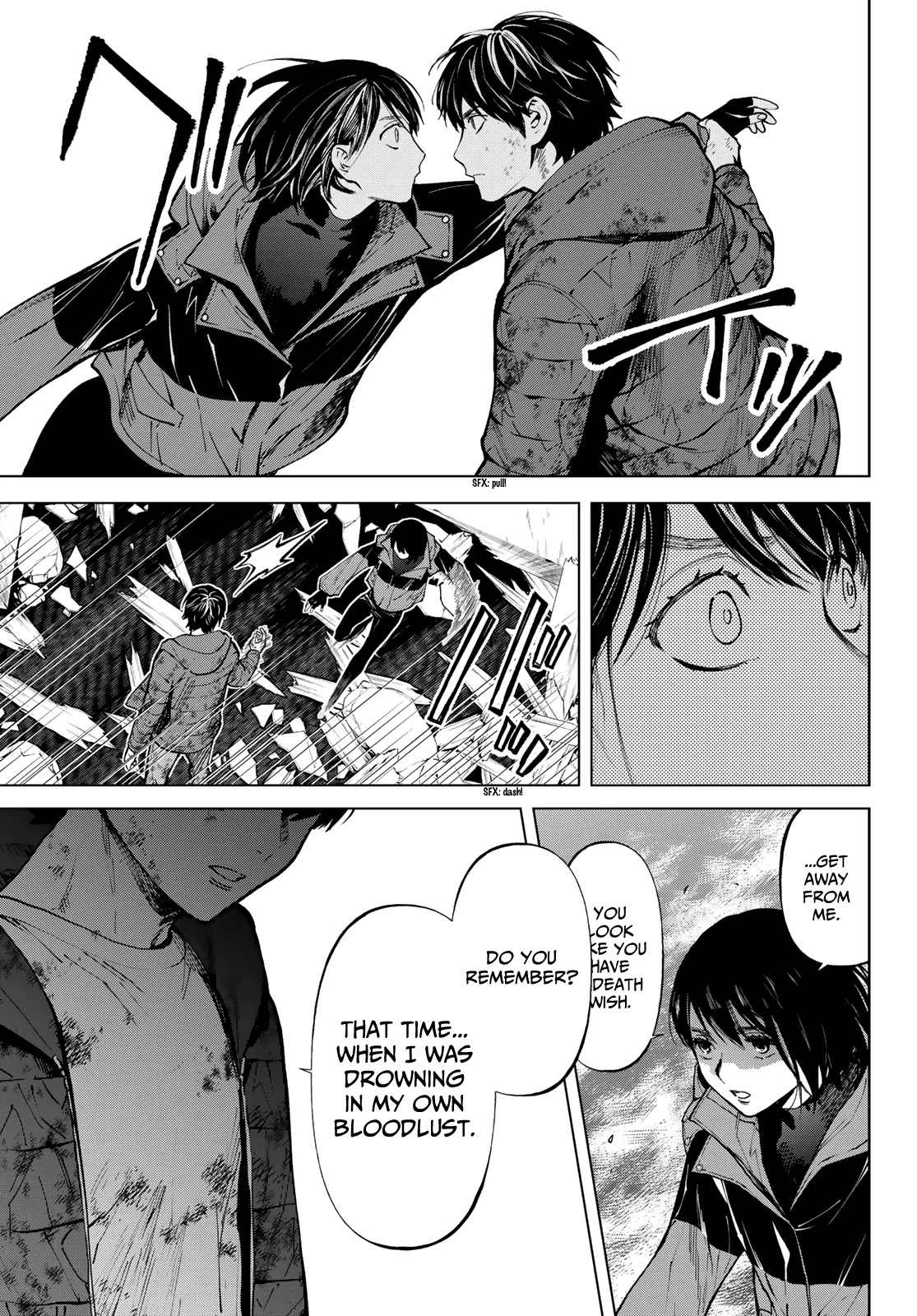 Konya wa Tsuki ga Kirei Desu ga, Toriaezu Shi ne Chapter 54 page 14 - Chapter 54: Beastly Love