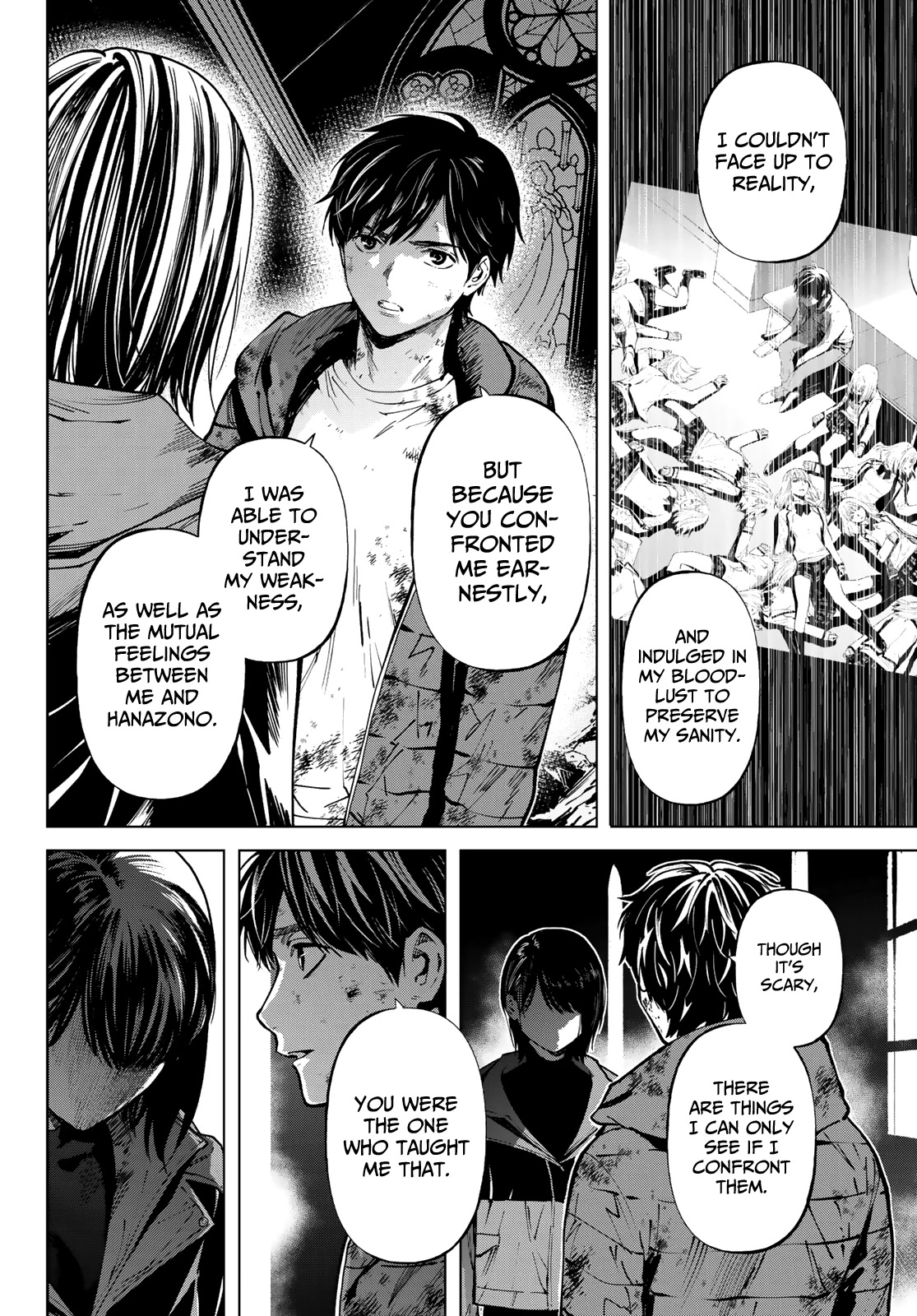 Konya wa Tsuki ga Kirei Desu ga, Toriaezu Shi ne Chapter 54 page 15 - Chapter 54: Beastly Love